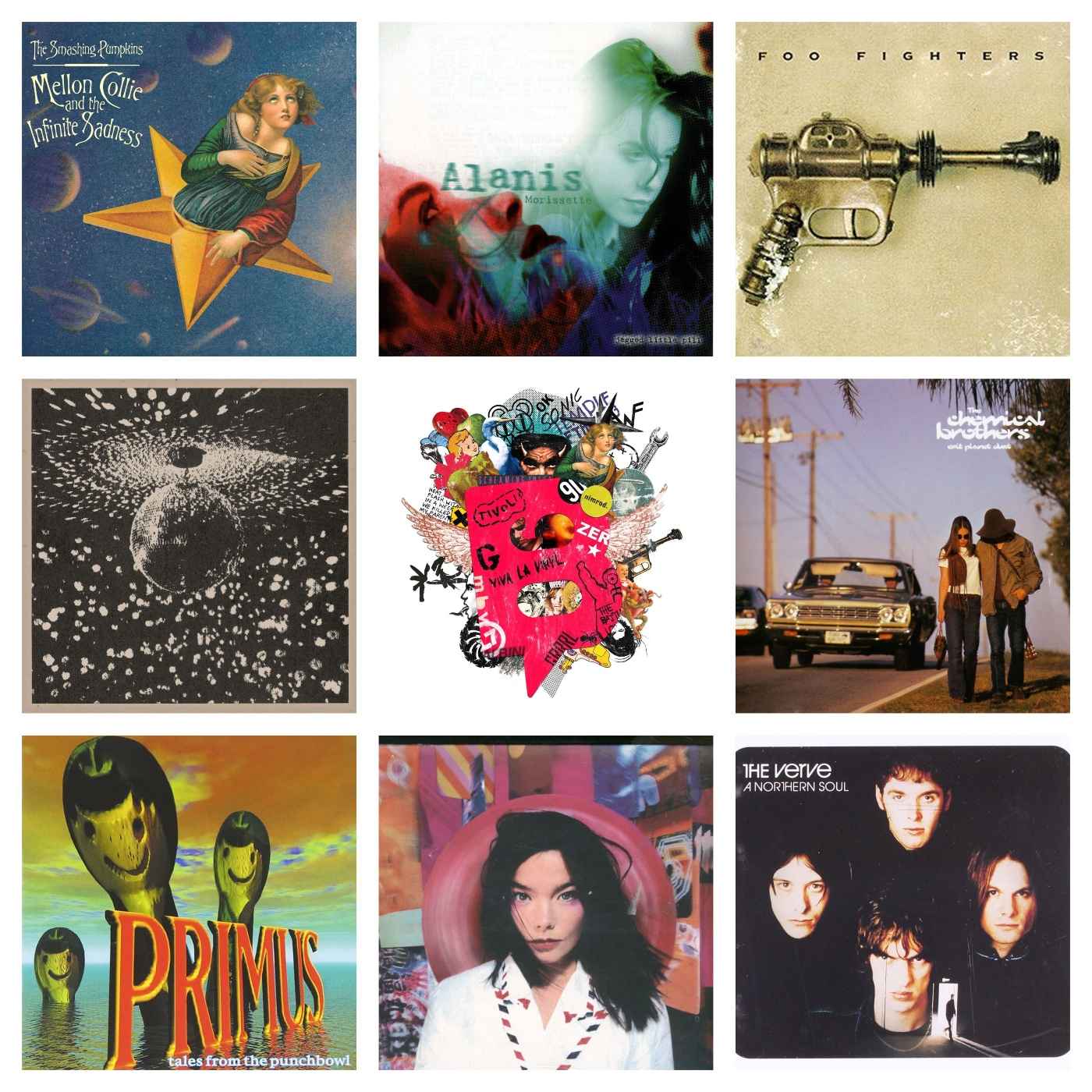 1091 - Especial 1995 (3/5) Smashing Pumpkins, Primus, Bjork, Alanis Morissette, Foo Fighters, Neil Young... 1091 - Especial 1995 (3/5) Smashing Pumpkins, Primus, Bjork, Alanis Morissette, Foo Fighters, Neil Young...
