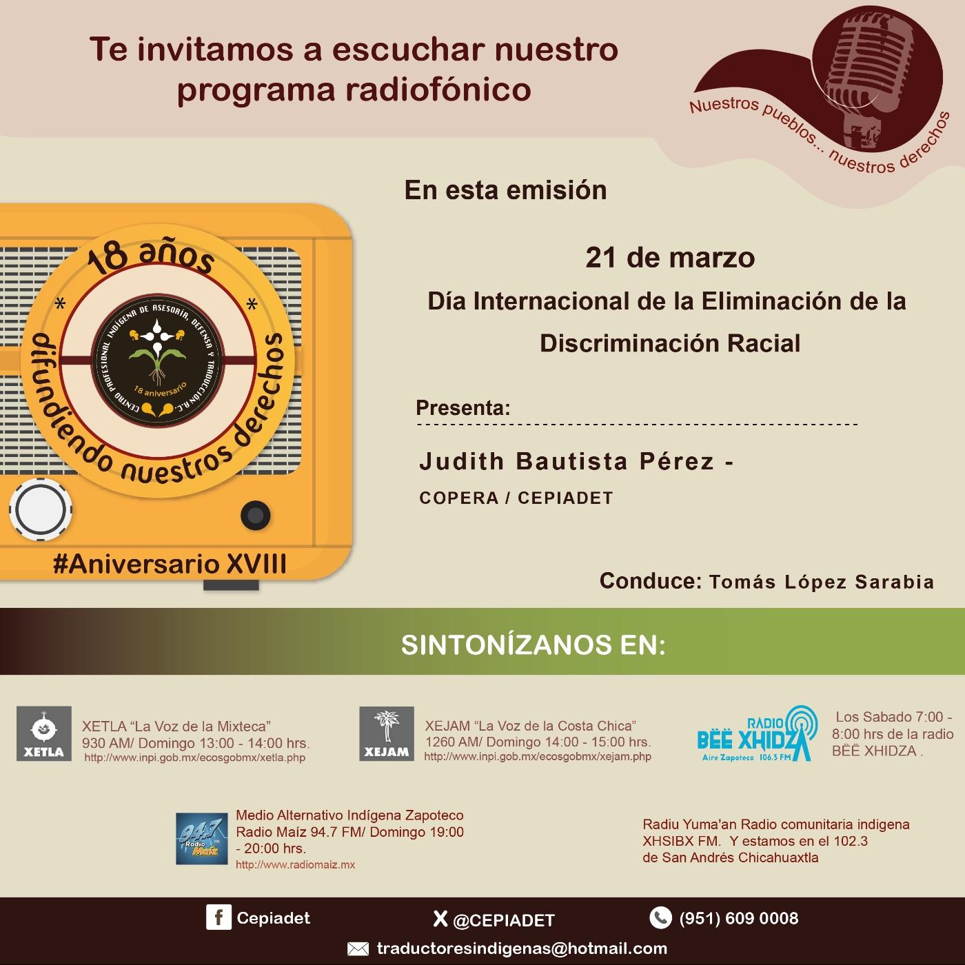 Nuestros Pueblos...Nuestros Derechos