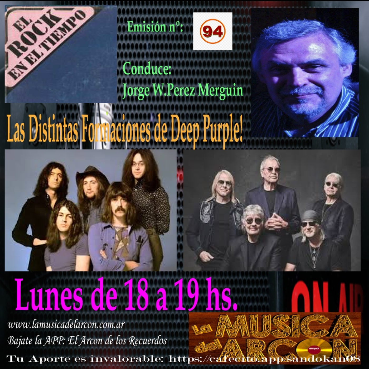 El Rock en el Tiempo - Emision nº 94 Distintas Formaciones de Deep Purple episode artwork