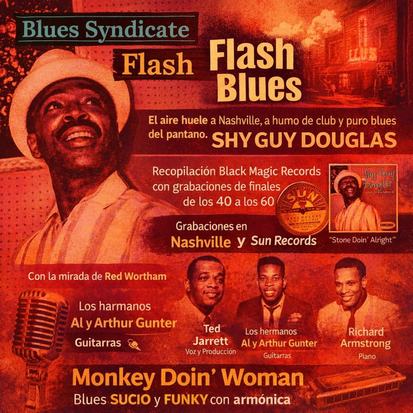 FLASH BLUES - MONKEY DOIN´WOMAN - SHY GUY DOUGLAS episode artwork