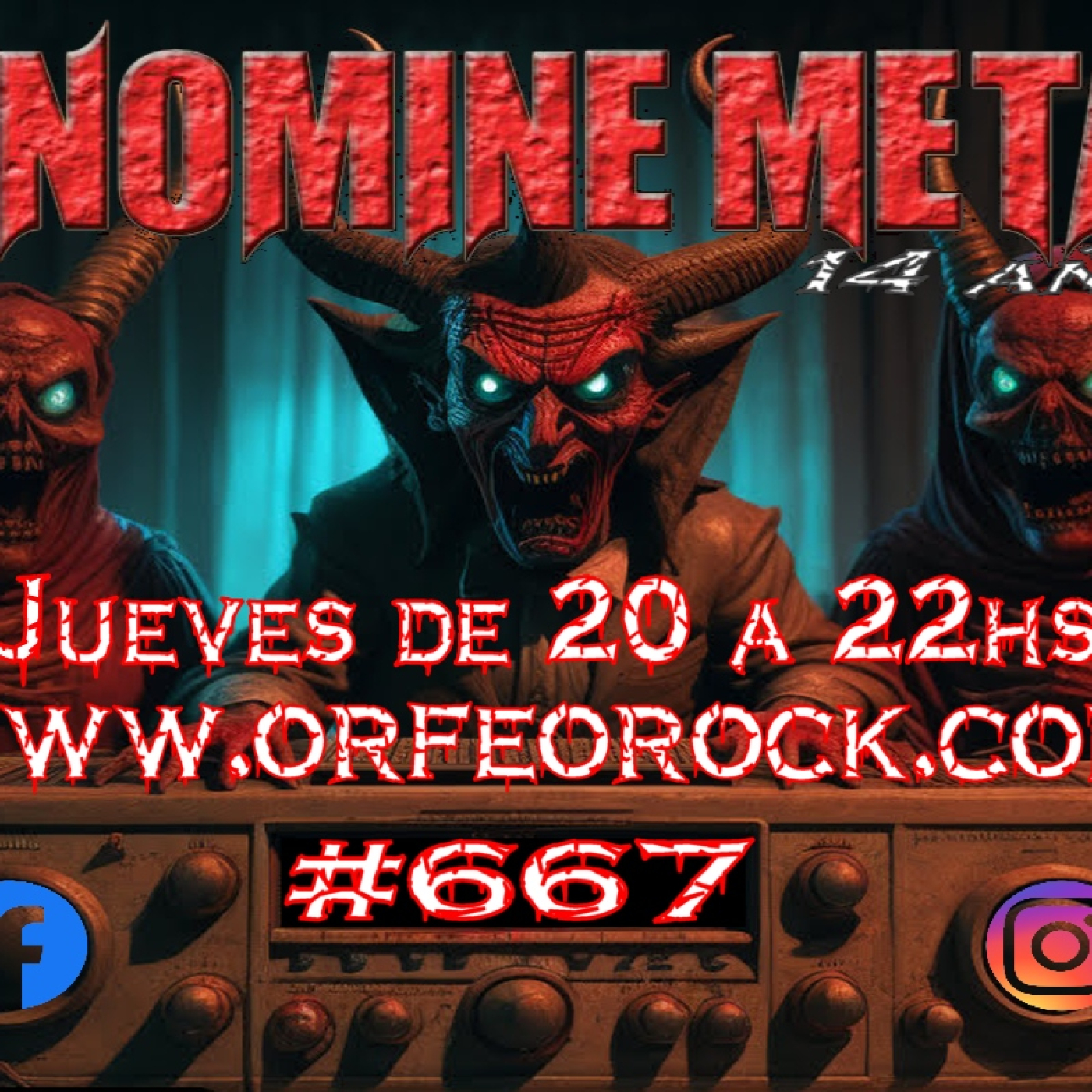 In Nomine Metal 667 - 24-08-2023 episode artwork