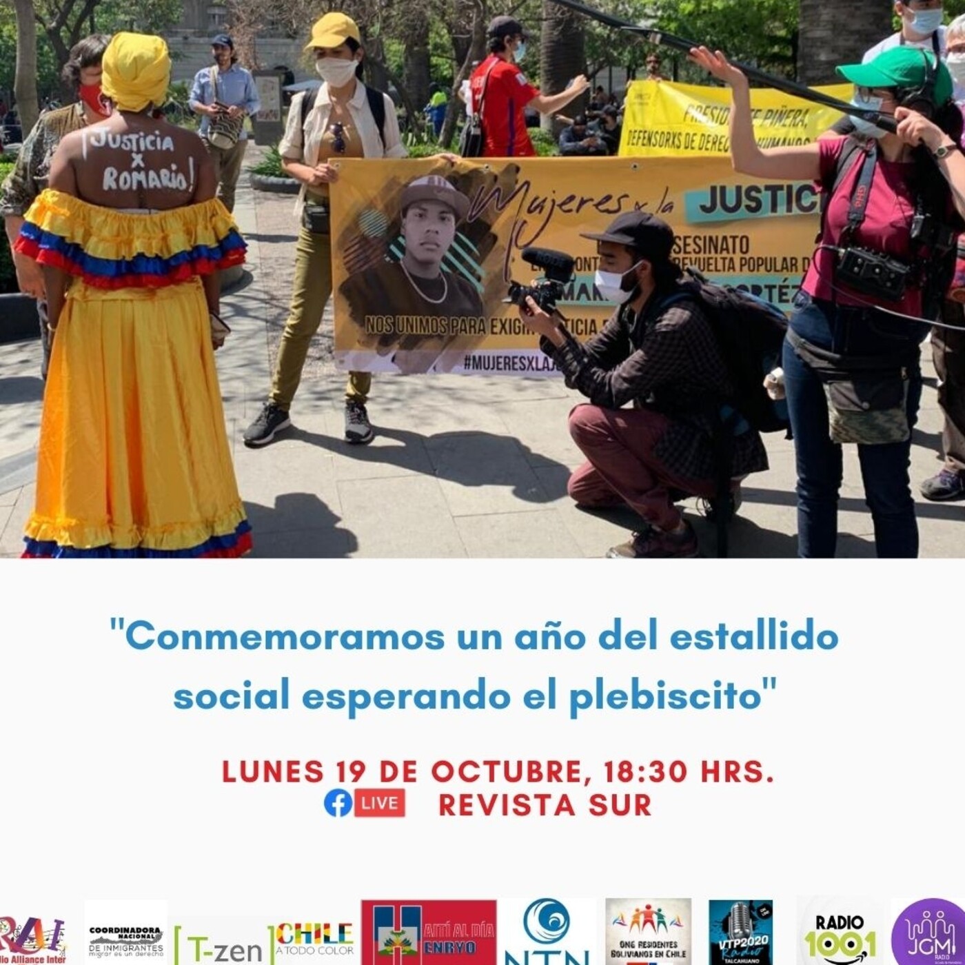 Chile a Todo Color "Conmemoramos un año del estallido social esperando el plebiscito" episode artwork