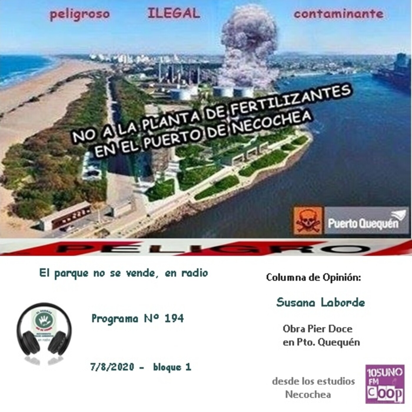 2020 - El parque no se vende, en radio