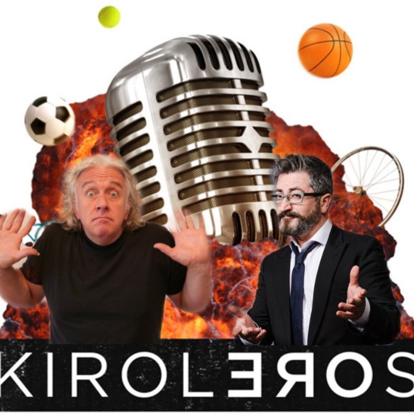 La final del Copa entre la Real y el Athletic con Óscar Terol y Gorka Aginagalde