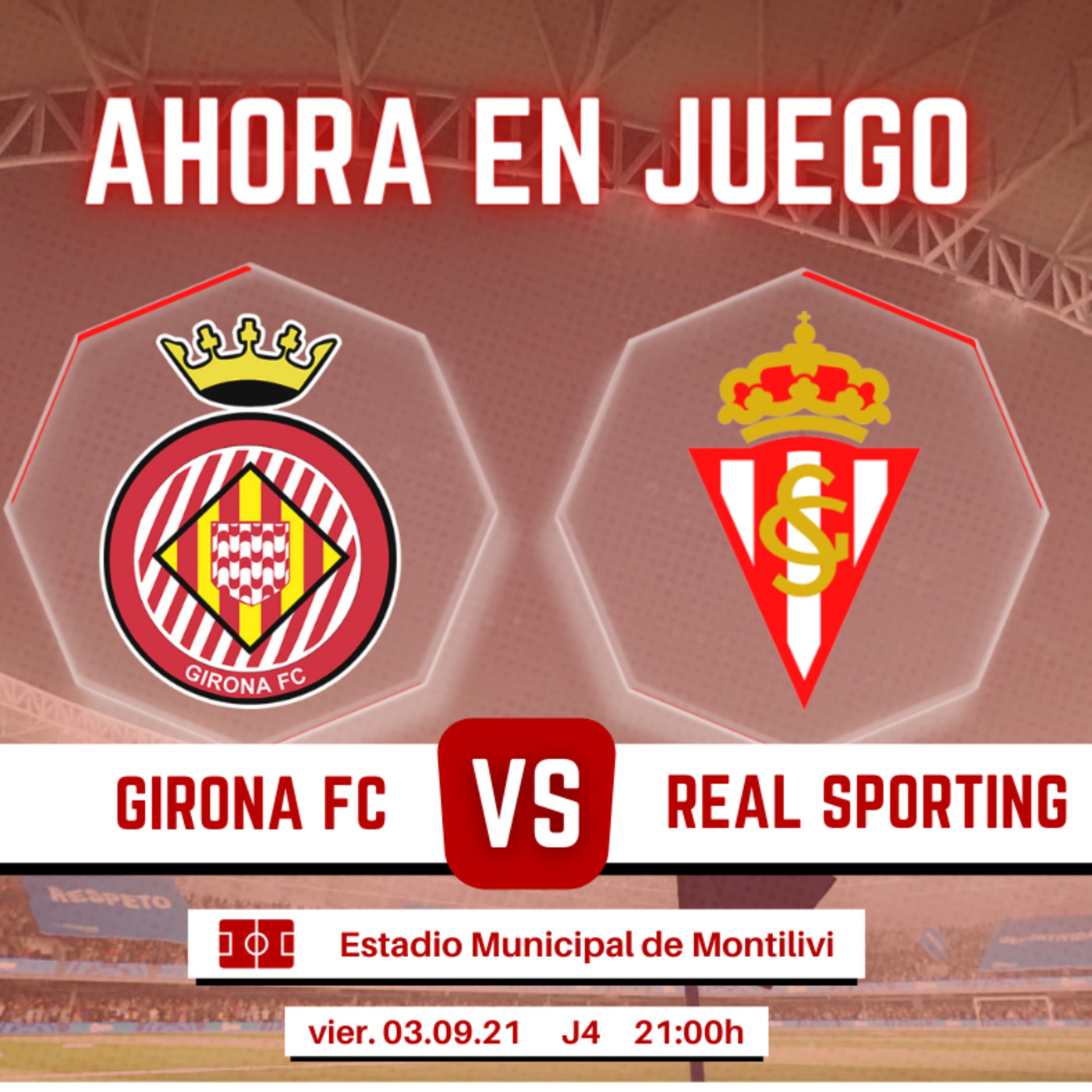 Ahora en juego jornada 4 #GironaRealSporting episode artwork