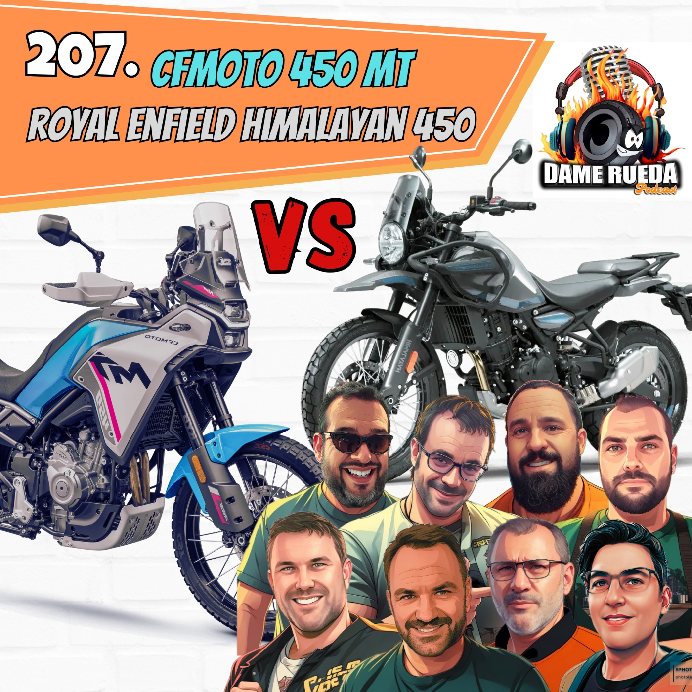 207. Cfmoto 450 MT Vs Royal Enfield Hilamayan 450