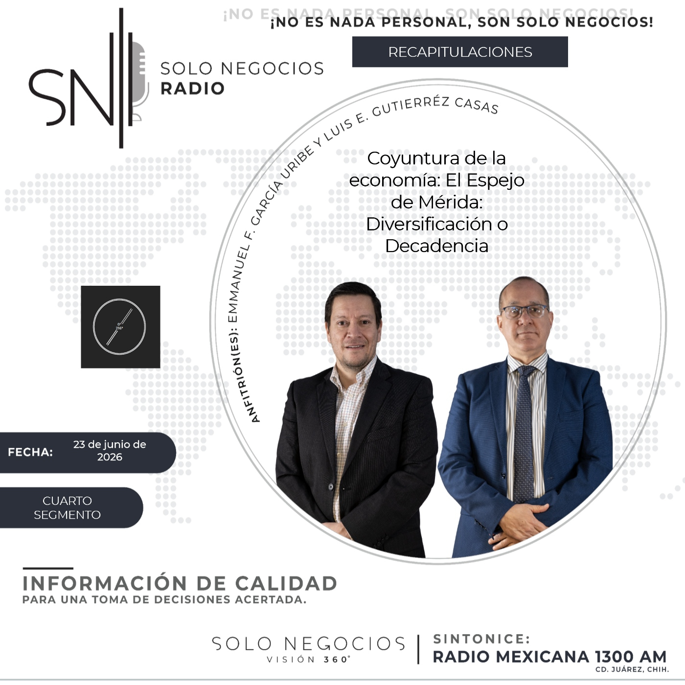 [SNR] Cuarto segmento de Solo Negocios Radio del 23 de junio de 2026 episode artwork