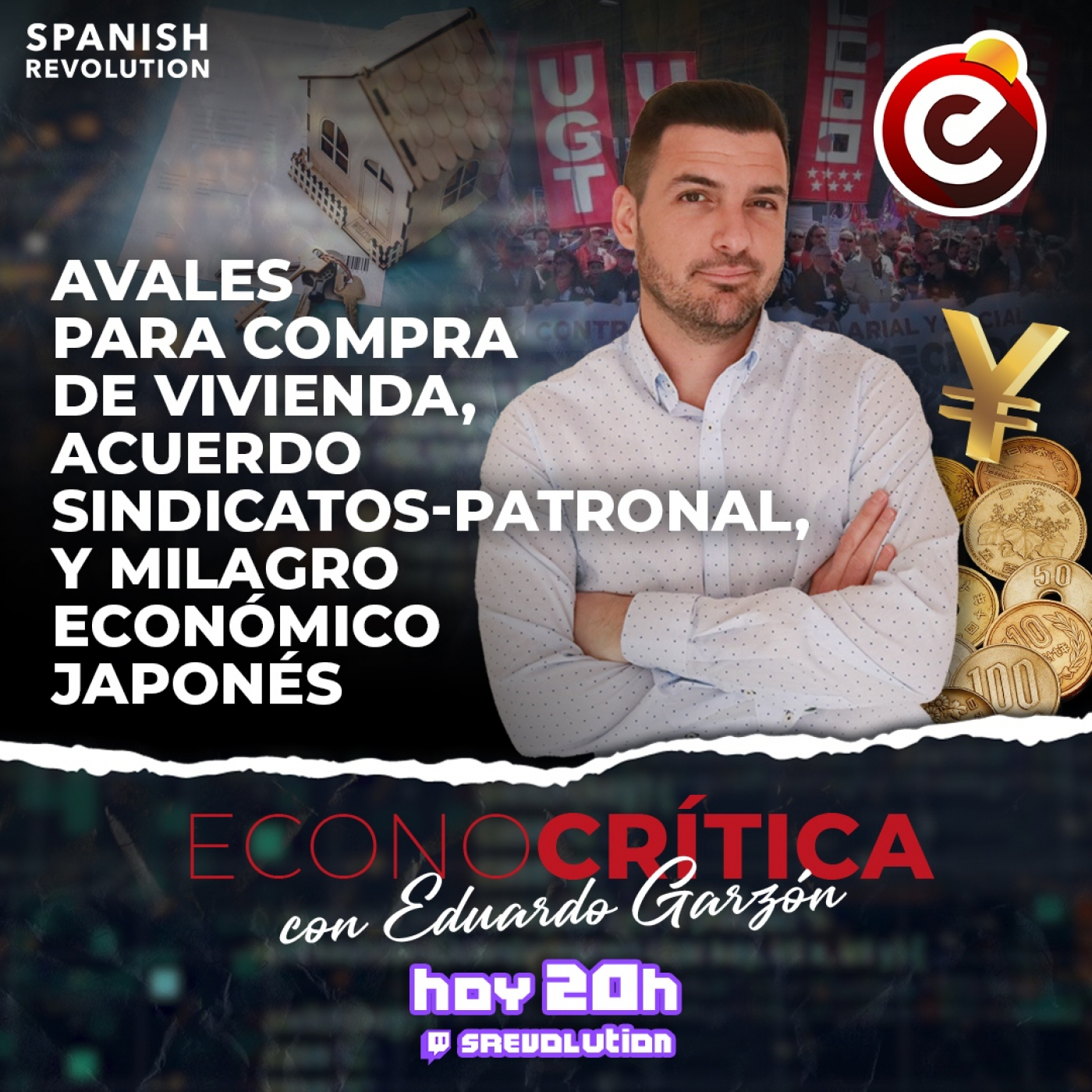 Econocrítica 1x17 Completo-Avales ICO vivienda, acuerdo patronal-sindicatos,reducción desigualdad, Japón éxito económico