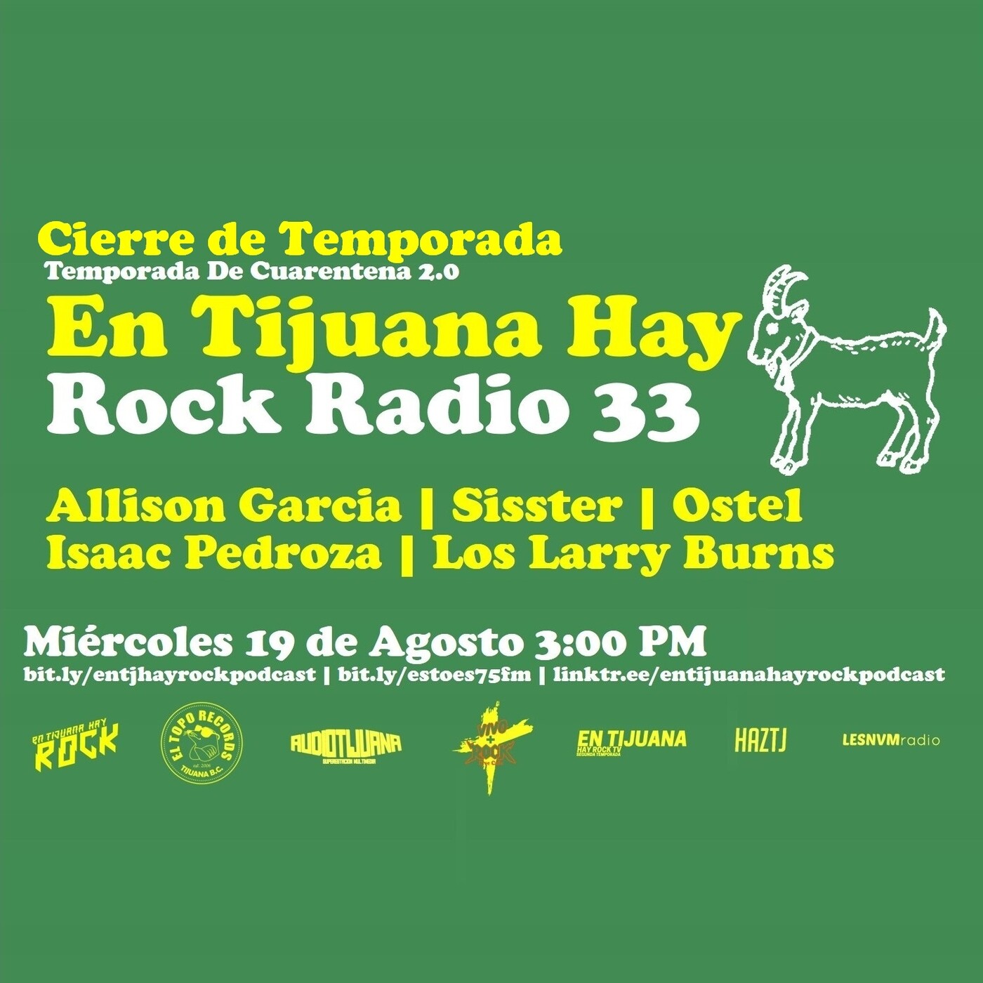 En Tijuana Hay Rock Radio - Temporada De Cuarentena 2.0 - 33: Cierre De Temporada