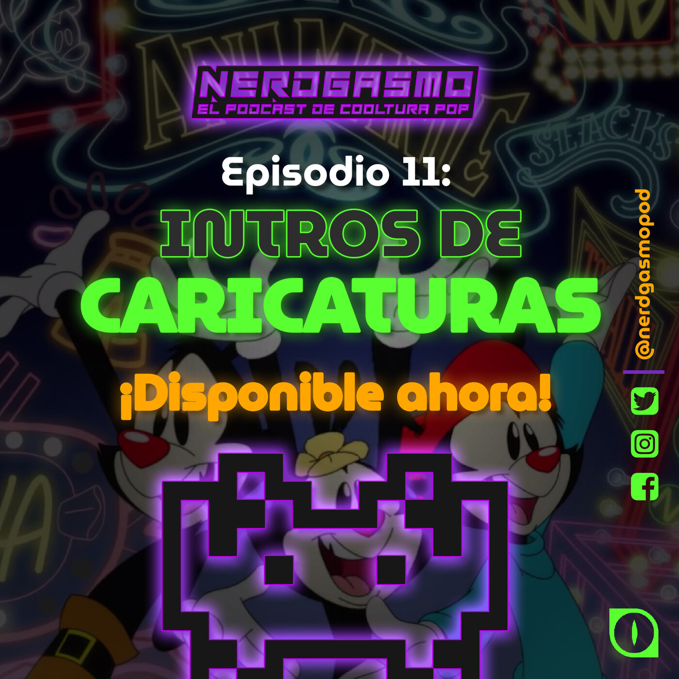 Nerdgasmo 11: INTROS DE CARICATURAS (PRIMERA PARTE)