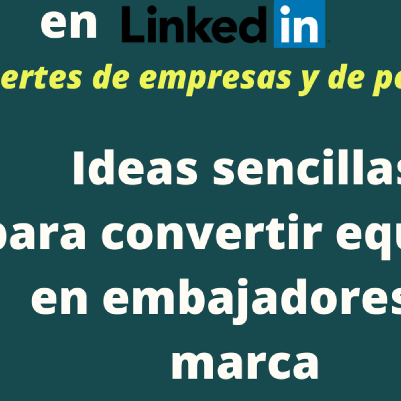 LinkedIn Sencillo
