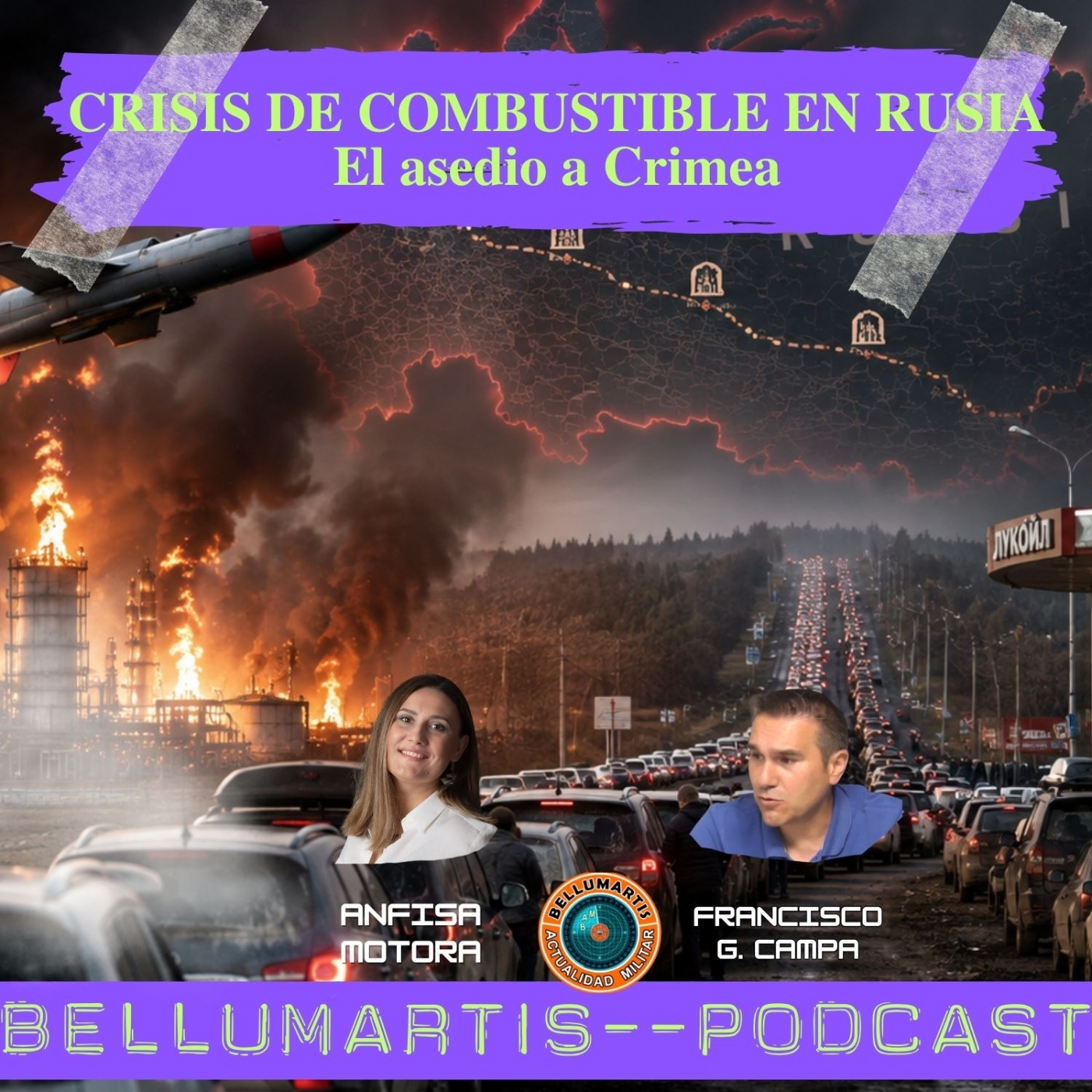 CRISIS DE COMBUSTIBLE EN RUSIA: El asedio a Crimea y la gran reforma del Ejército ucraniano *FRENTE GEOPOLÍTICO*