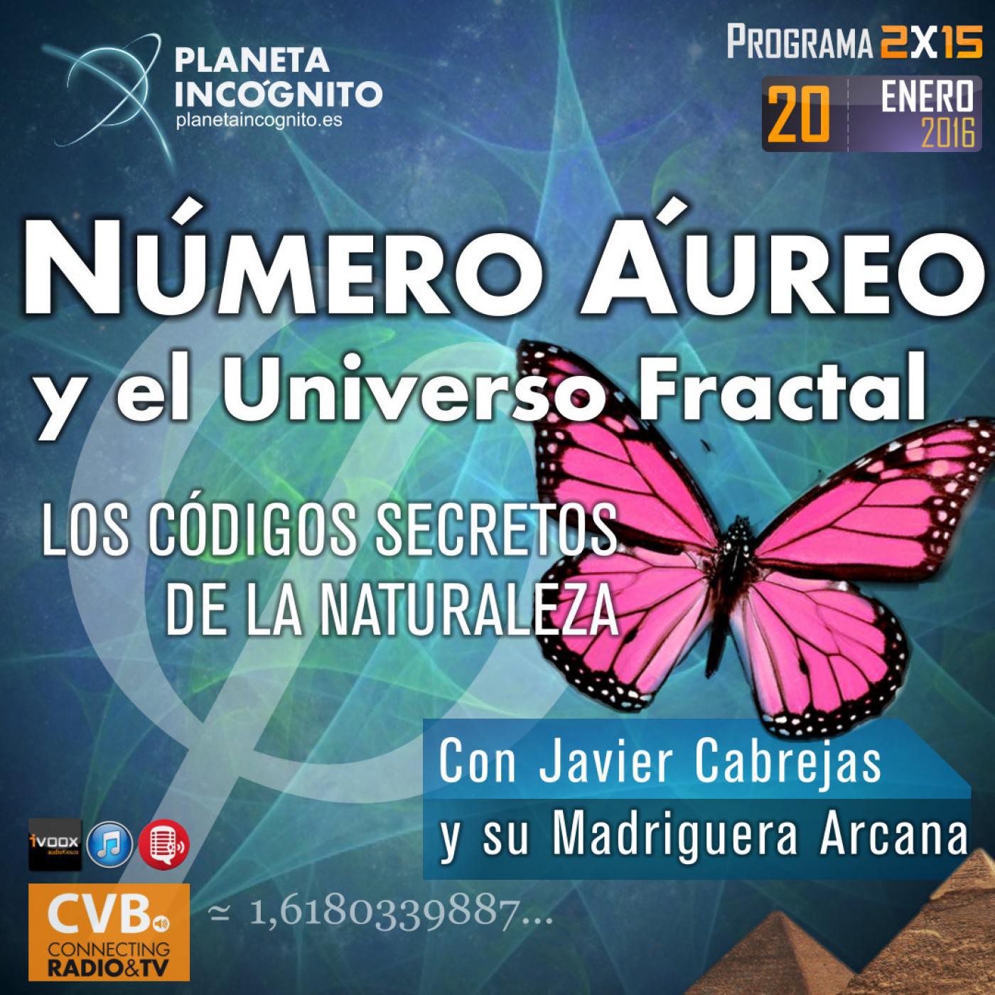 CVB Planeta Incognito - 2x15 NÚMERO ÁUREO y el Universo Fractal: Los Códigos Secretos de la Naturaleza