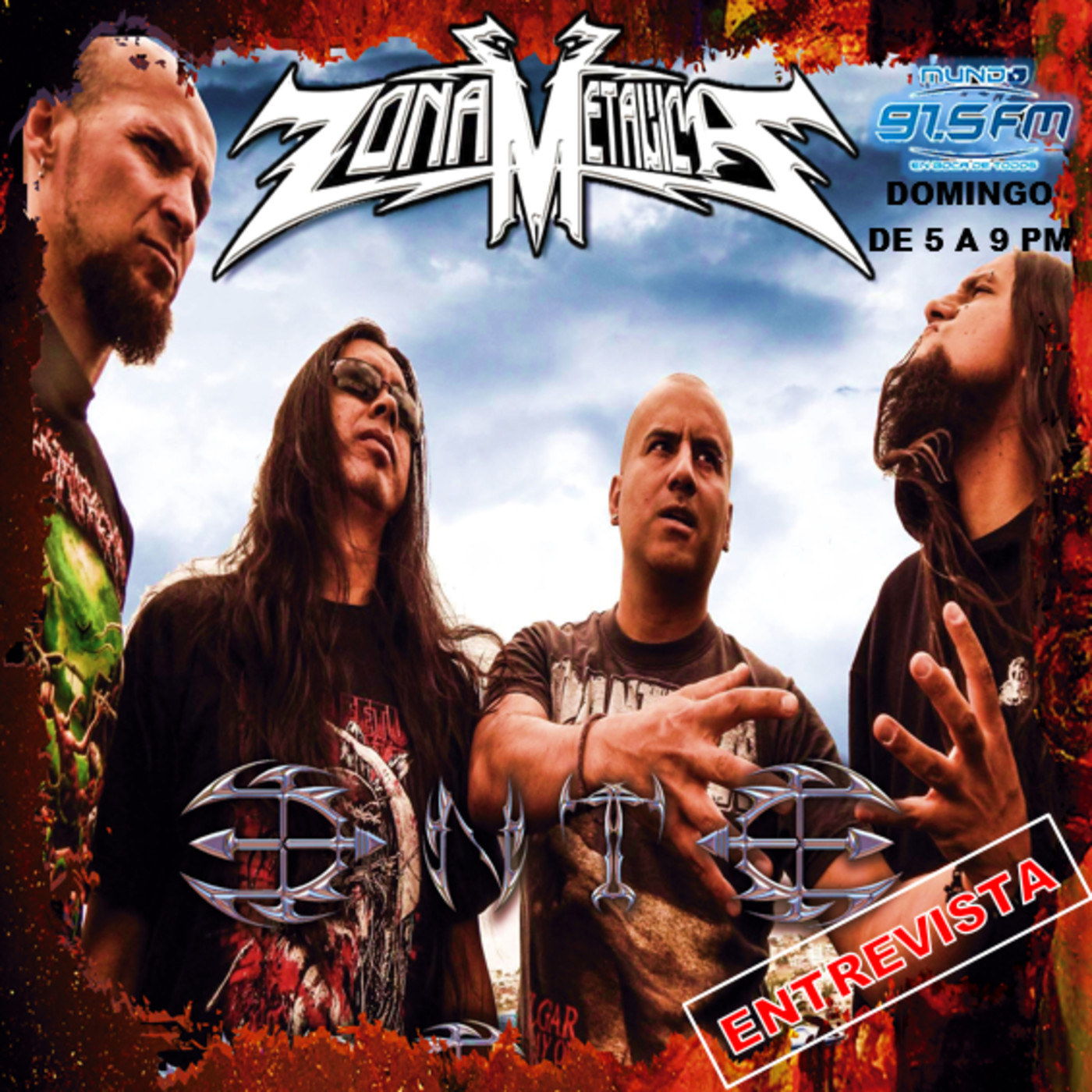 ZONA METALICA ENTREVISTA A ENTE E IBO KUSH 11 -septiembre - 2016 episode artwork