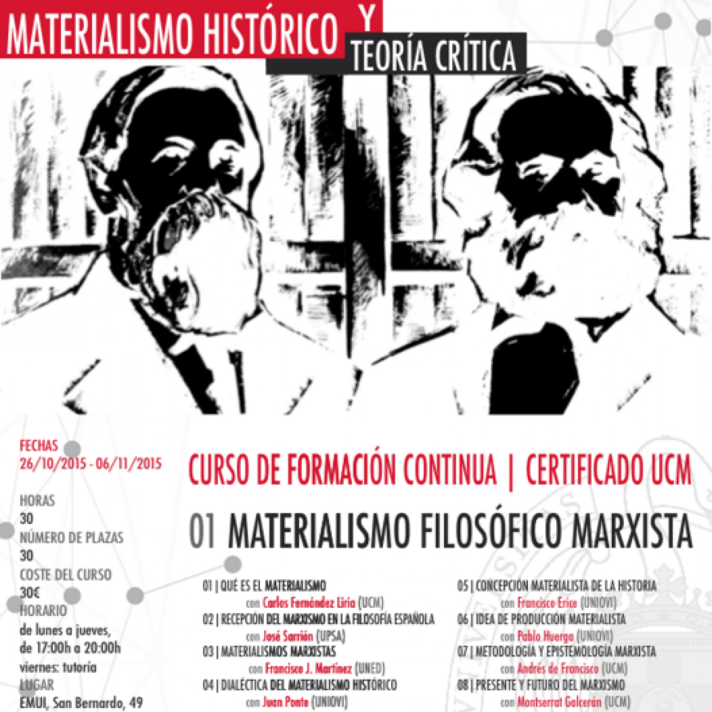 Materialismo Histórico y Teoría Crítica