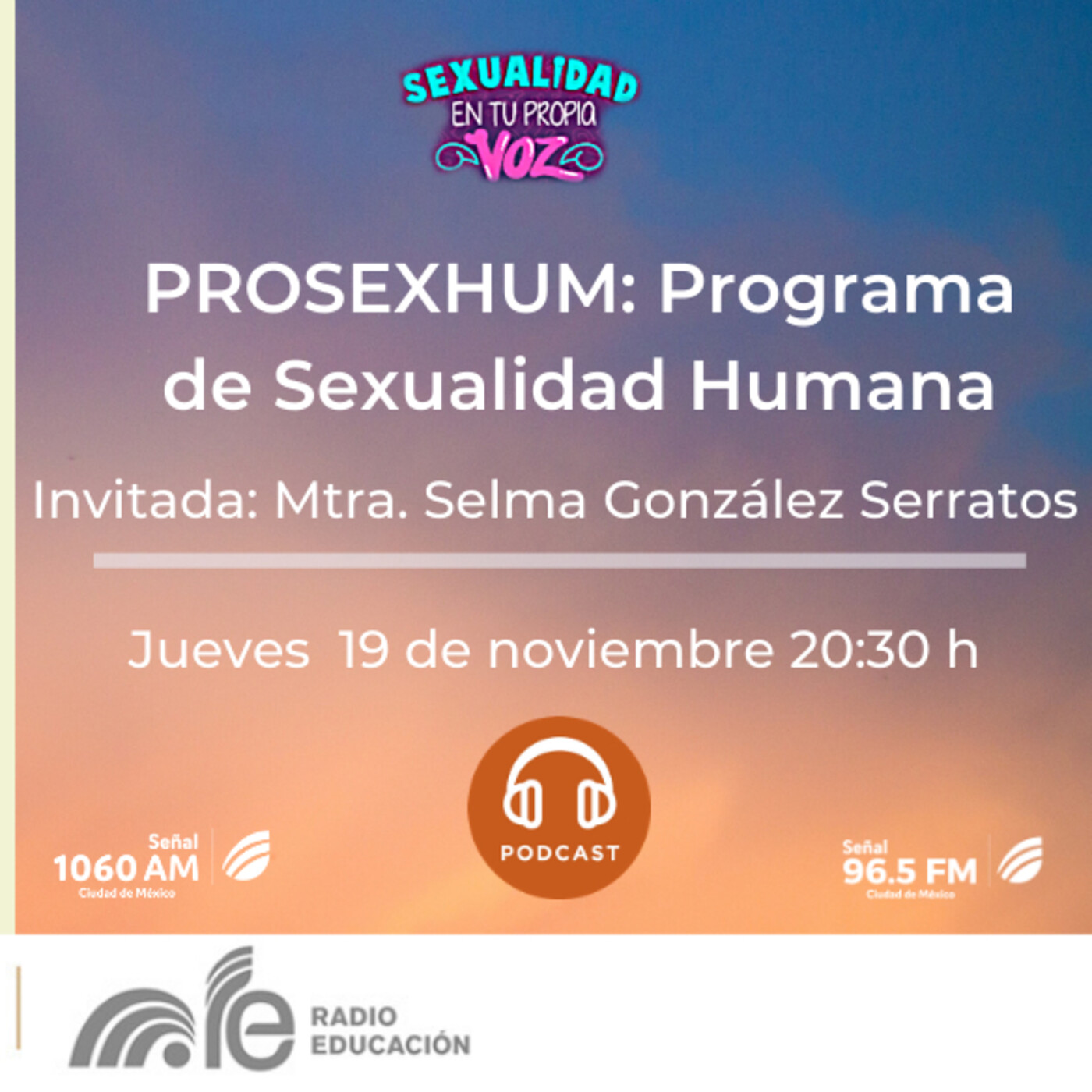 1193. PROSEXHUM: Programa de Sexualoidad Humana episode artwork