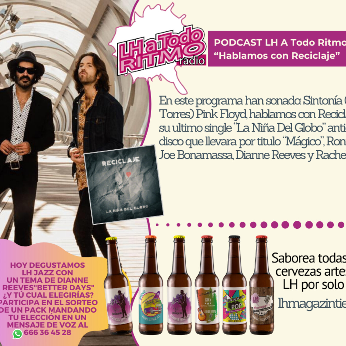 LH a Todo Ritmo “Hablamos con Reciclaje” episode artwork