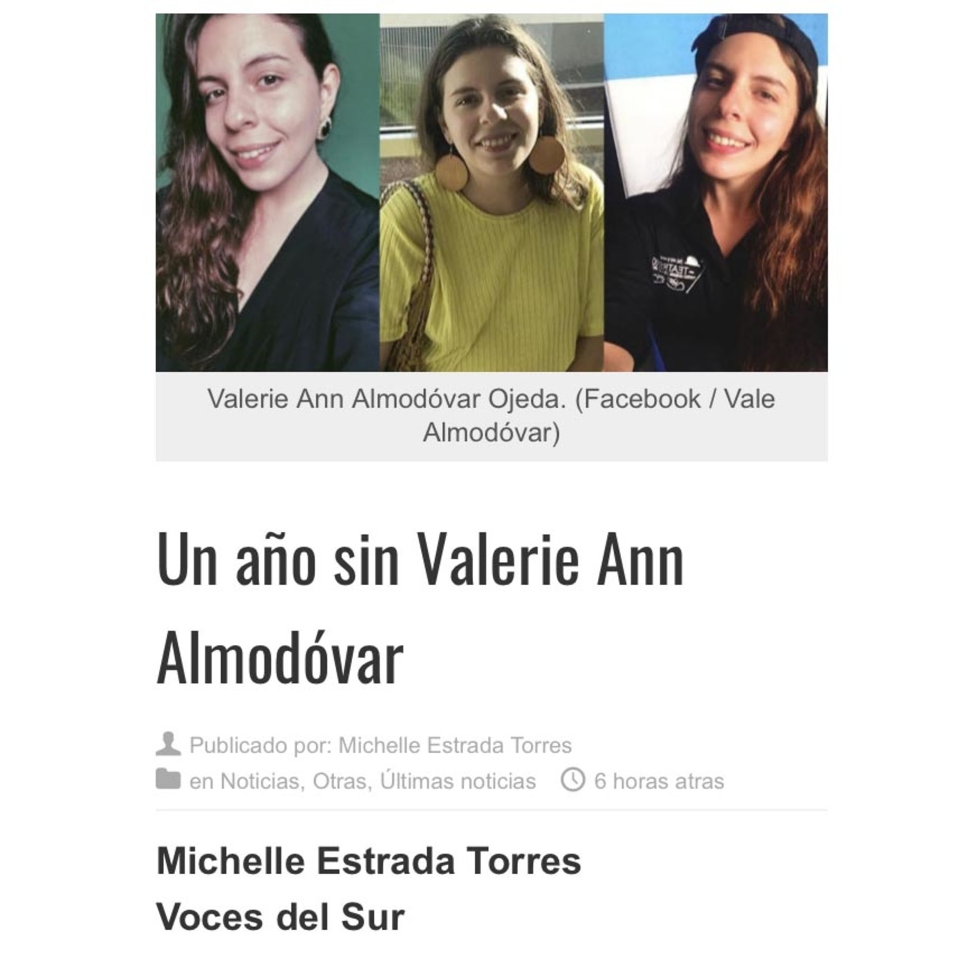 A un año del feminicidio de Valerie Ann Almodóvar Ojeda... VDS en la casa episode artwork