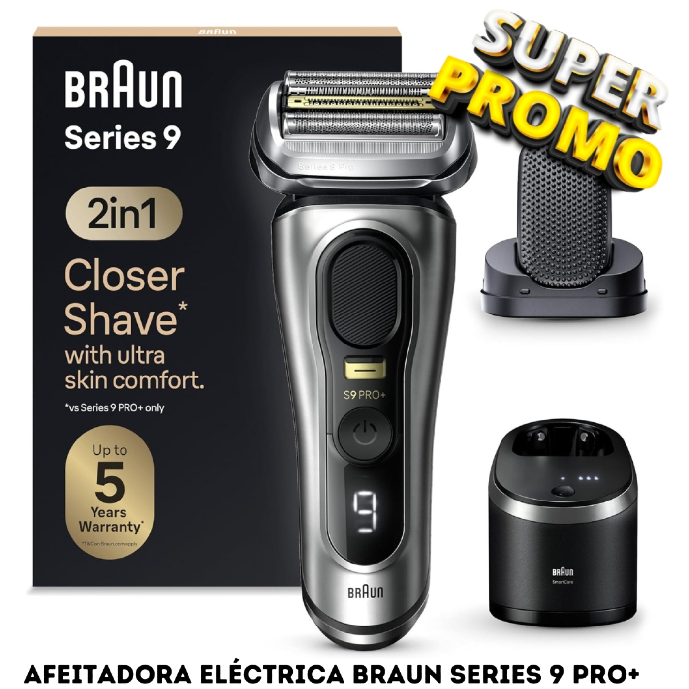 Maquina de afeitar eléctrica Braun Series 9 Pro+ episode artwork