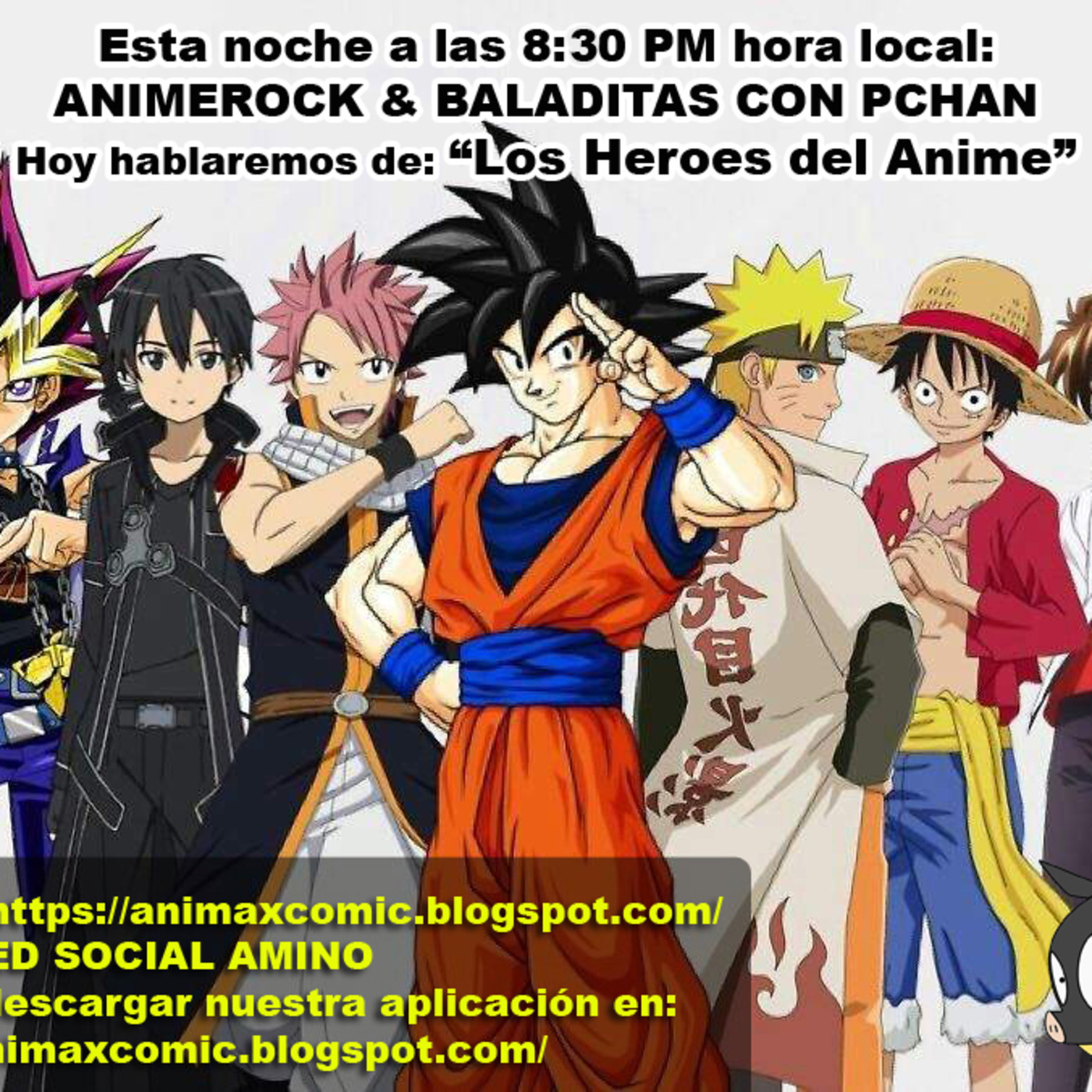 Animerock & Baladitas con Pchan 4 de Noviembre del 2019 episode artwork