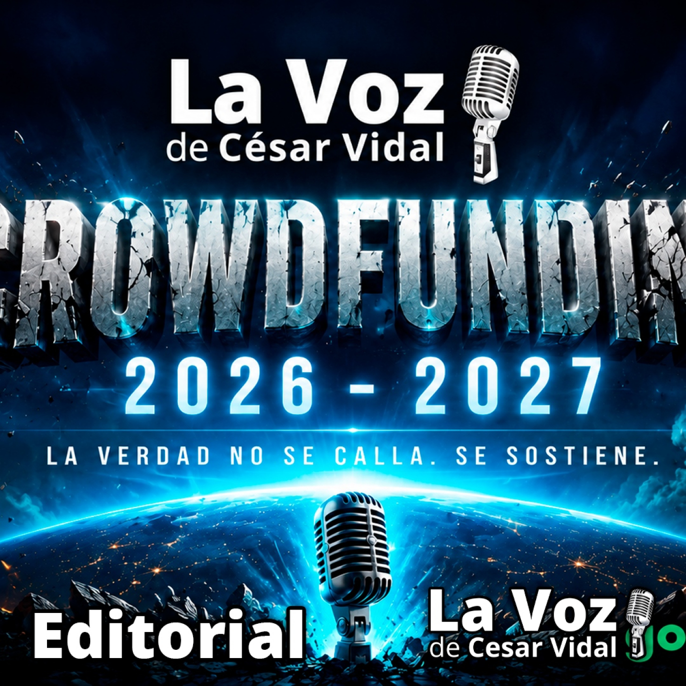 Editorial: Comienza el 13.º crowdfunding de La Voz y ya hemos superado el ecuador del objetivo - 15/06/26 episode artwork
