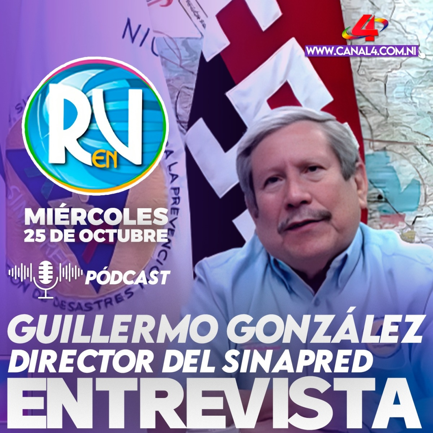 Doctor Guillermo González del SINAPRED en la Revista En Vivo con Alberto Mora – 25 de octubre del 2023 episode artwork
