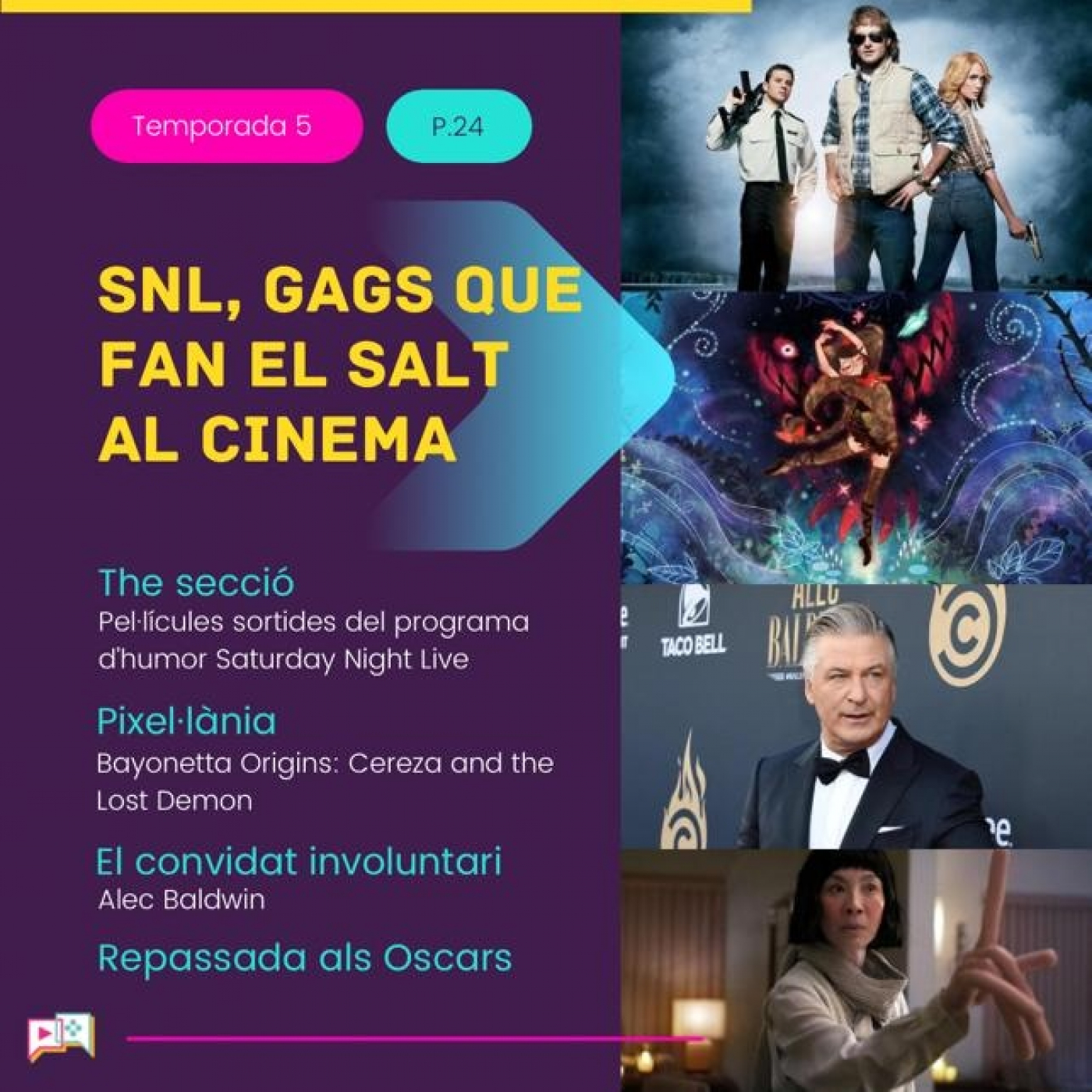 5x24 -Freaks and Bits: Saturday Night Live i entrevista a Alec Baldwin.