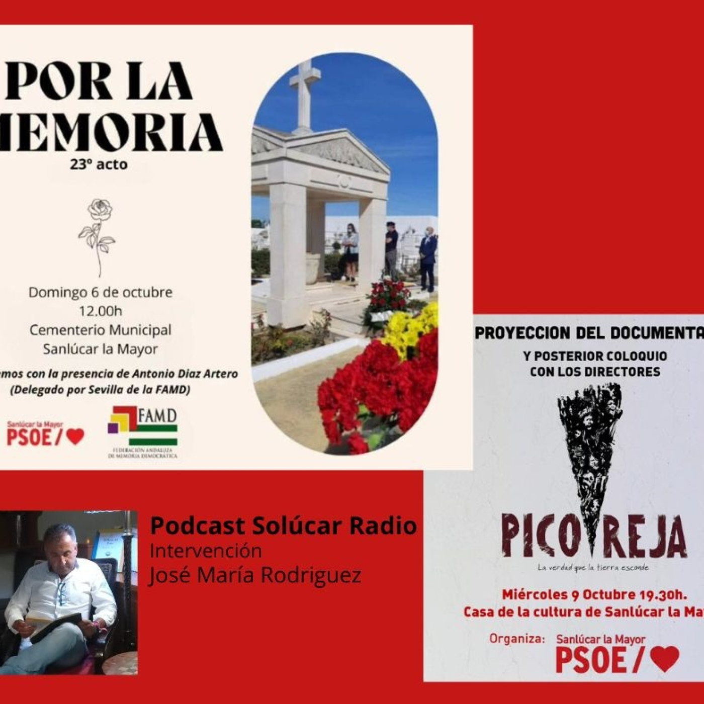 MEMORIA DEMOCRÁTICA ACTOS José María Rodriguez episode artwork