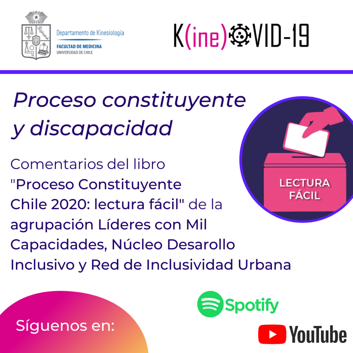 K(ine)OVID-19: ¡Nos juntamos, nos preparamos!