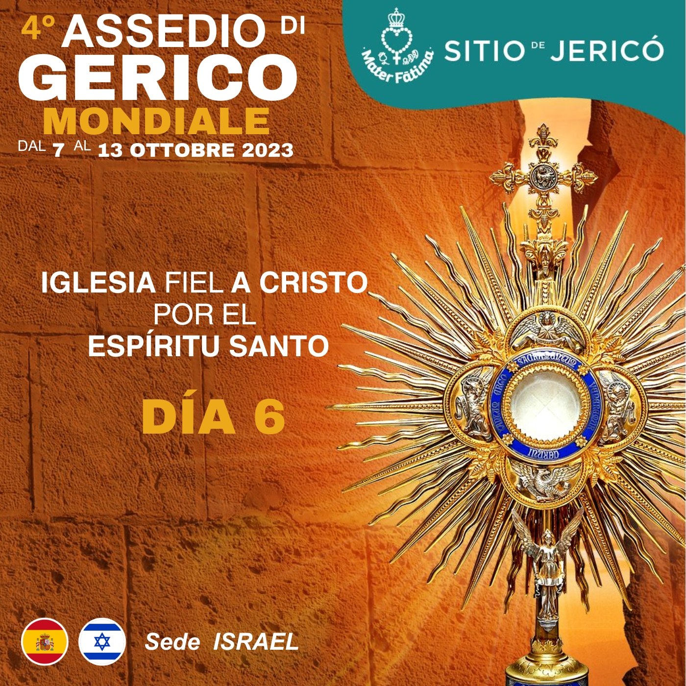 ISRAEL - 4° SITIO DE JERICÓ MUNDIAL: DÍA 6 episode artwork