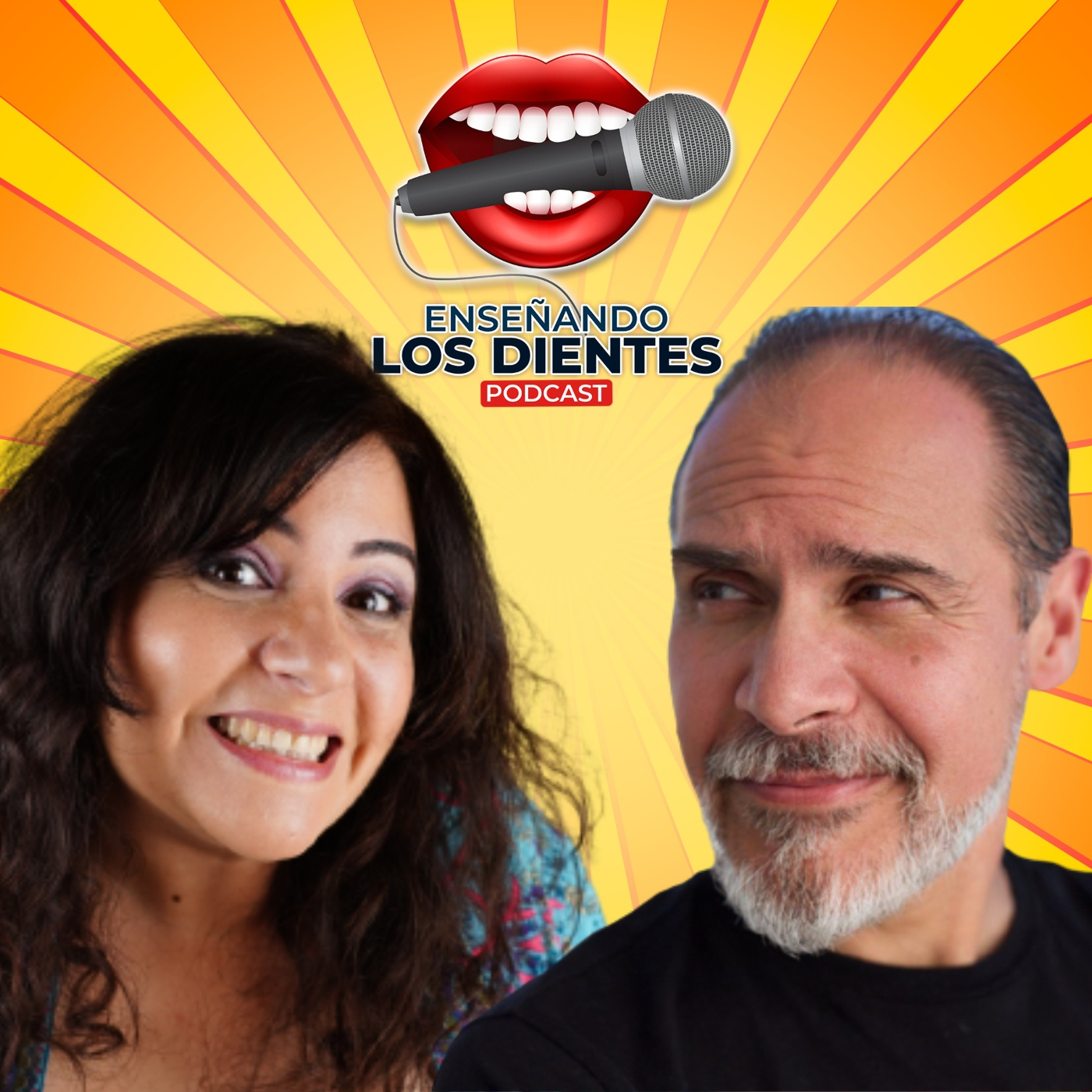 Enseñando los dientes