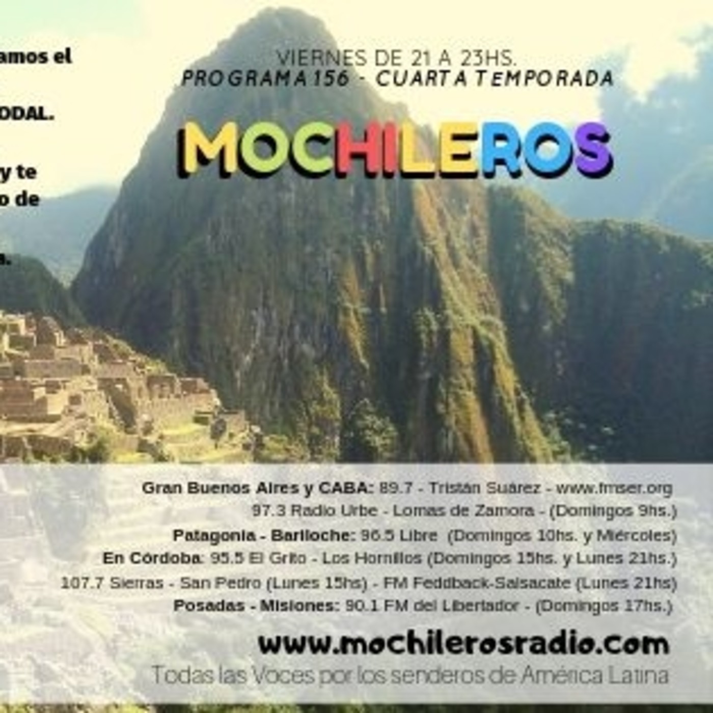 Mochileros 156 19 de Julio de 2019 episode artwork