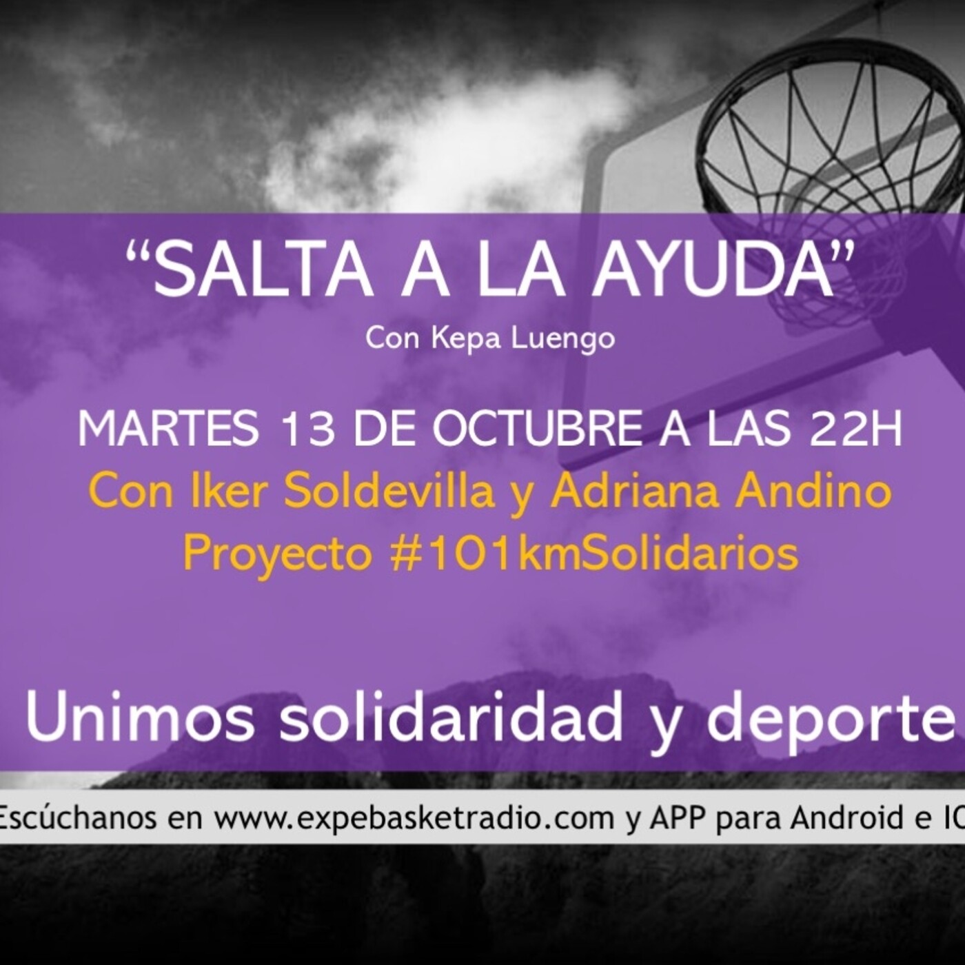 SALTA A LA AYUDA Cap.2 con Iker Soldevilla y Adriana Andino proyecto #101kmSolidarios