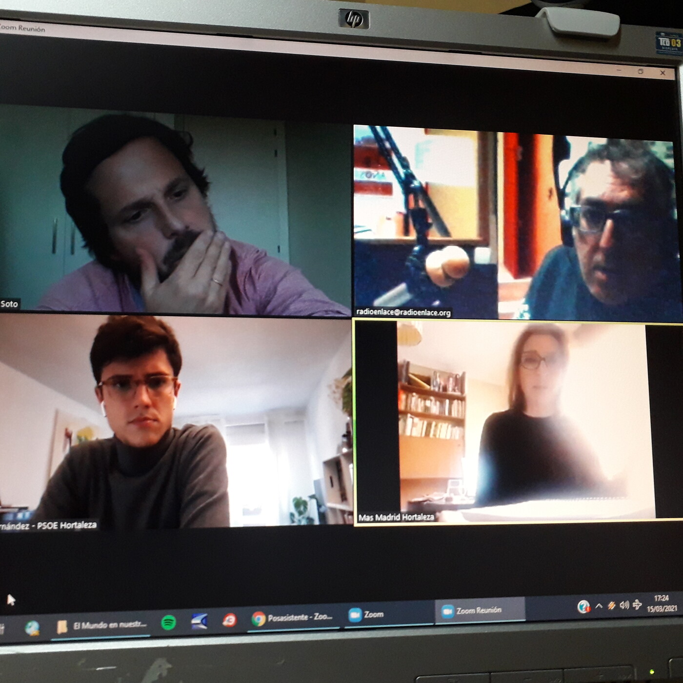 Tertulia política 15 marzo 2021: Elecciones anticipadas a la Comunidad de Madrid y avance de Pleno de Hortaleza de marzo episode artwork