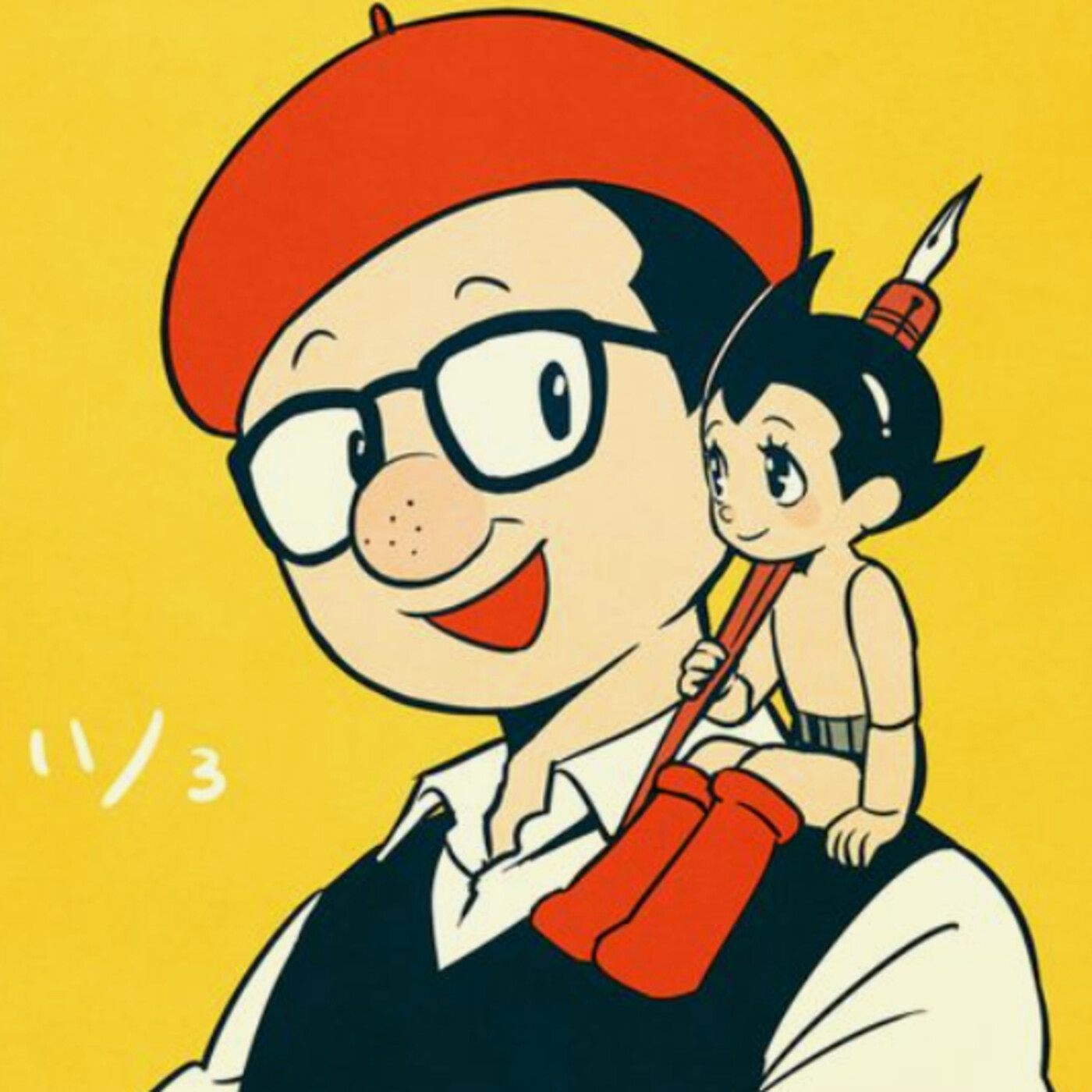 Sólo hablamos de historietas #149. Osamu Tezuka episode artwork