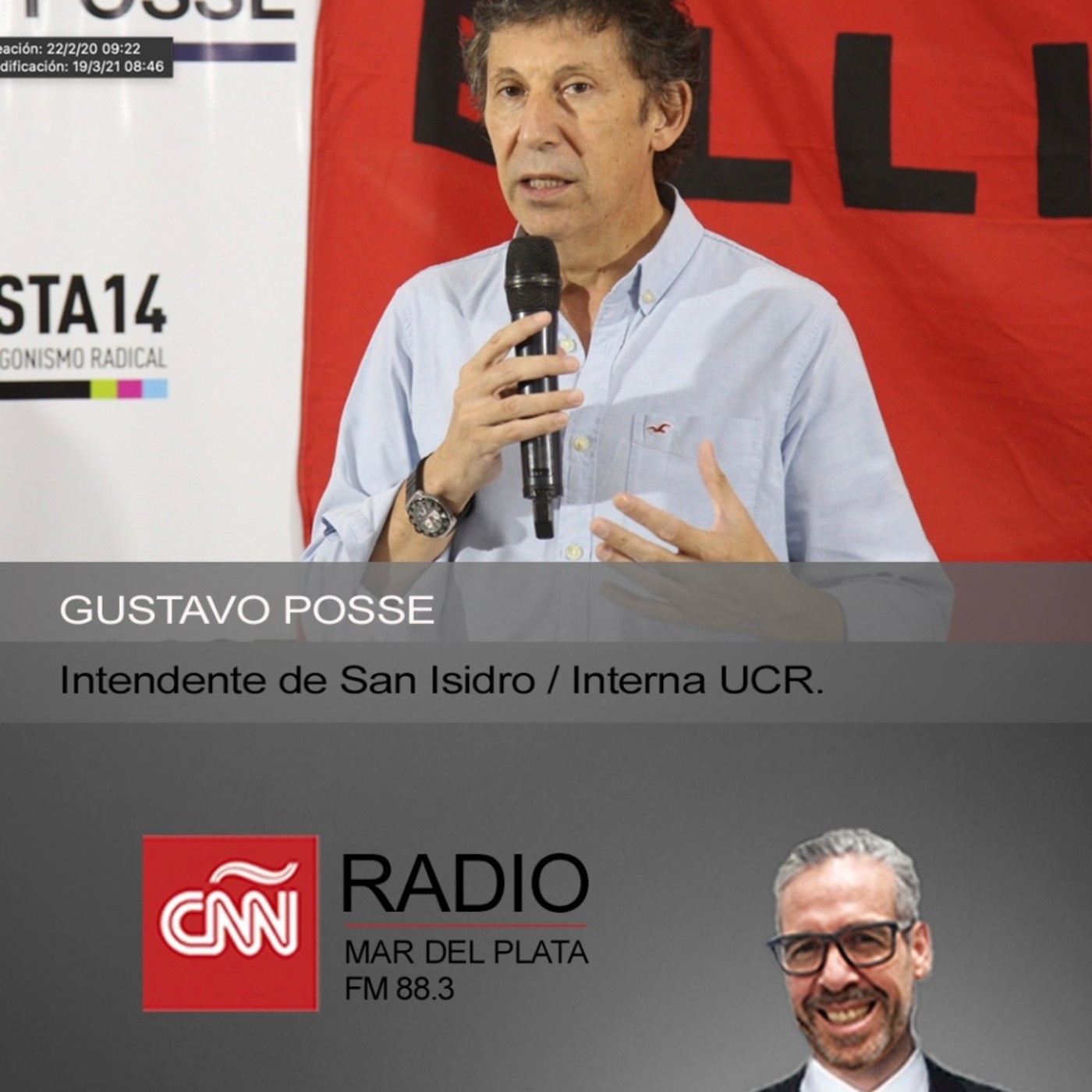 CHARLAS en La 100 y CNN Radio Argentina