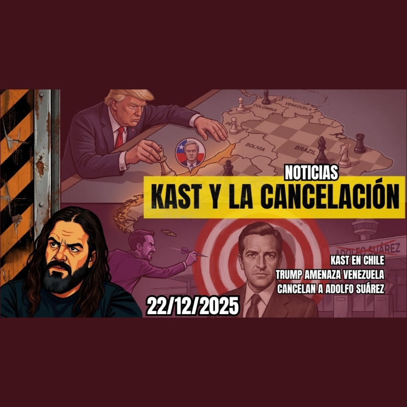 NOTICIAS EN DIRECTO con Armesilla: Trump VS Venezuela, Adolfo Suárez, Kast en Chile (26)