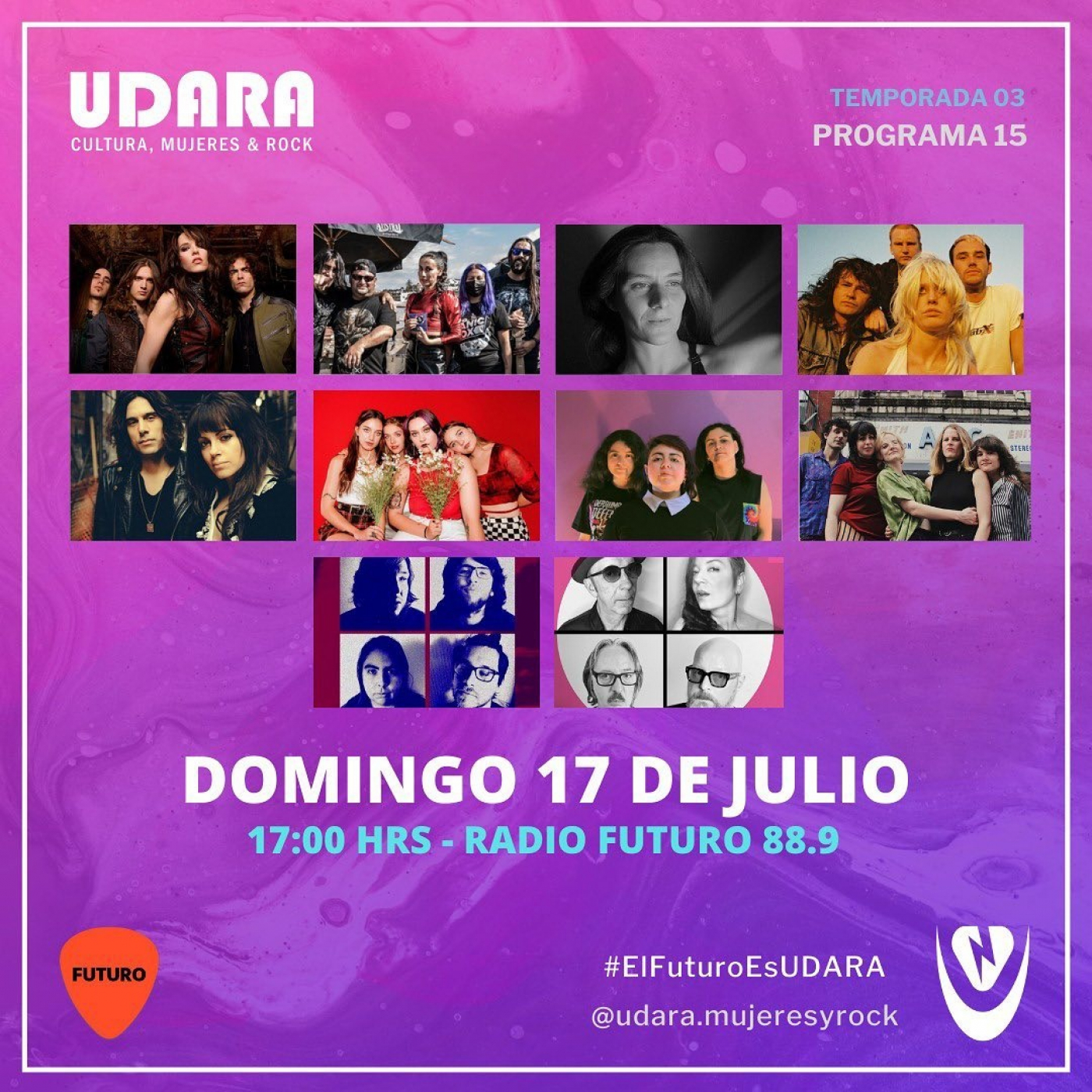 Udara Mujeres y Rock