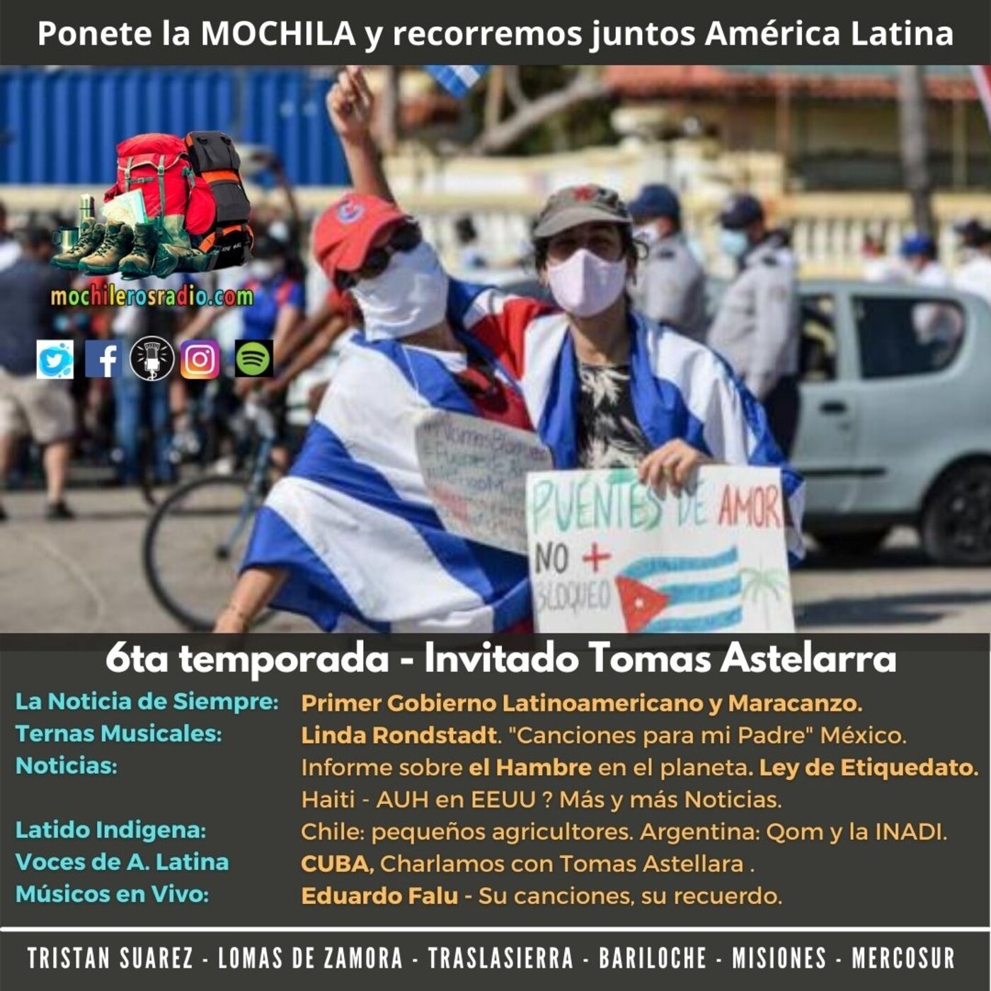 Mochileros 260 - 16 de Julio 2021 episode artwork