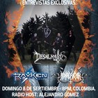 Episodio 8 de Septiembre de 2019 entrevista con las bandas DESALMATVS, RAYKEN, MANIAC RAZOR PART 1
