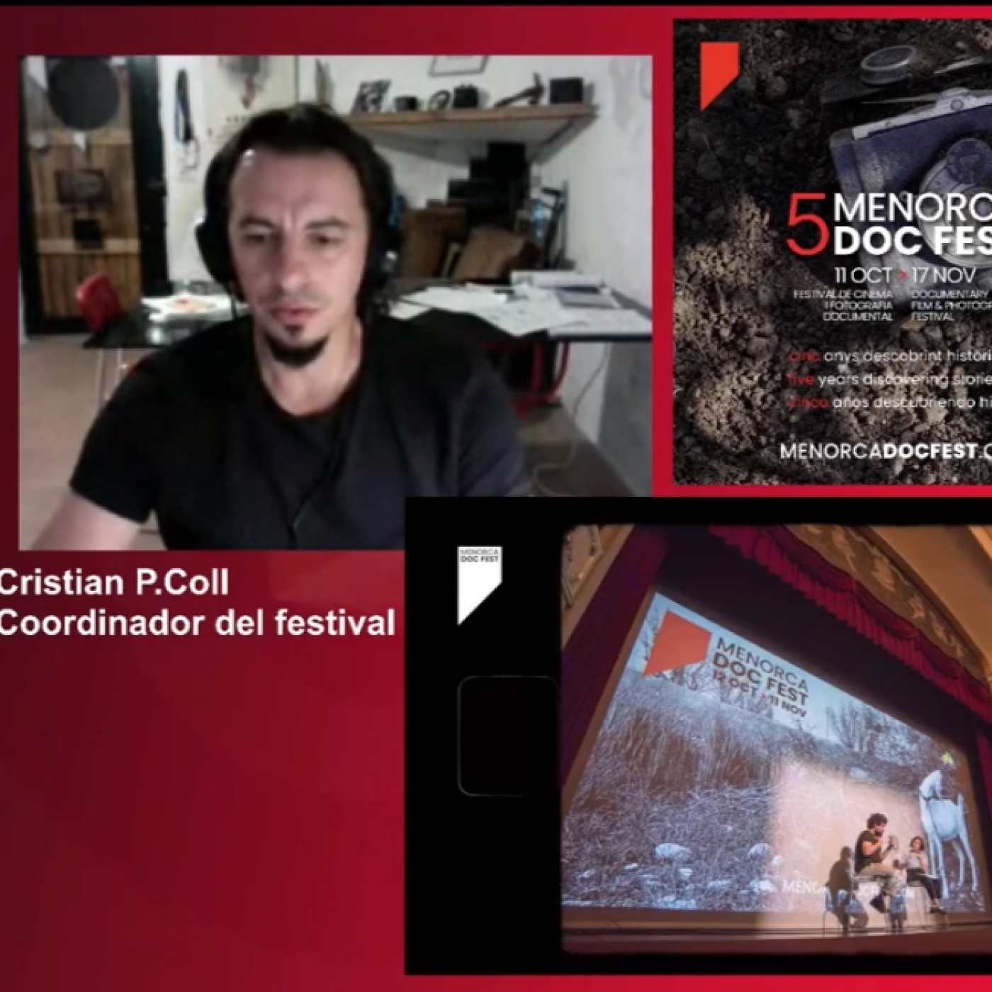 Entrevista a Cristian P.Coll, Director del 5º Menorca Doc Fest episode artwork