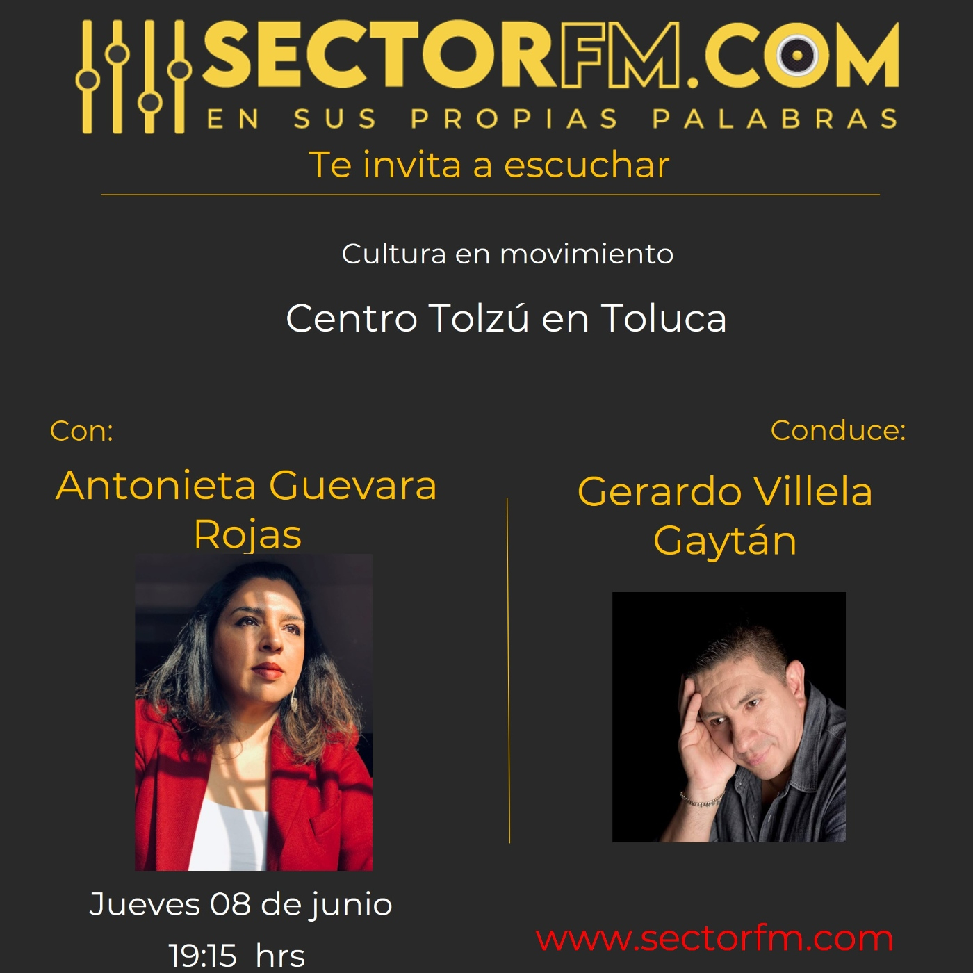 Centro Tolzú entretenimiento y cultura en Toluca con Antonieta Guevara 08-06-23 episode artwork