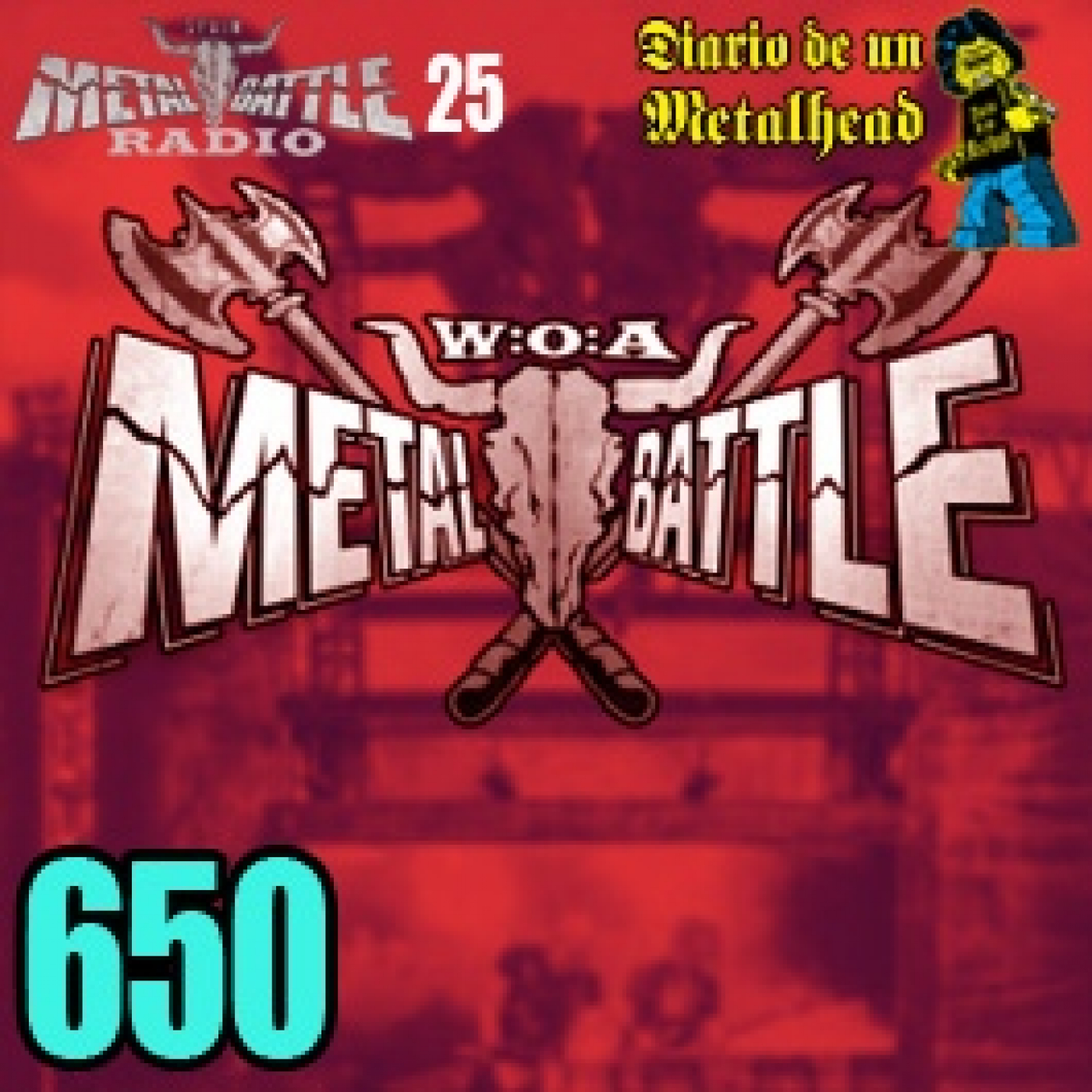 Diario de un Metalhead 650 WOA MB RADIO 25 episode artwork