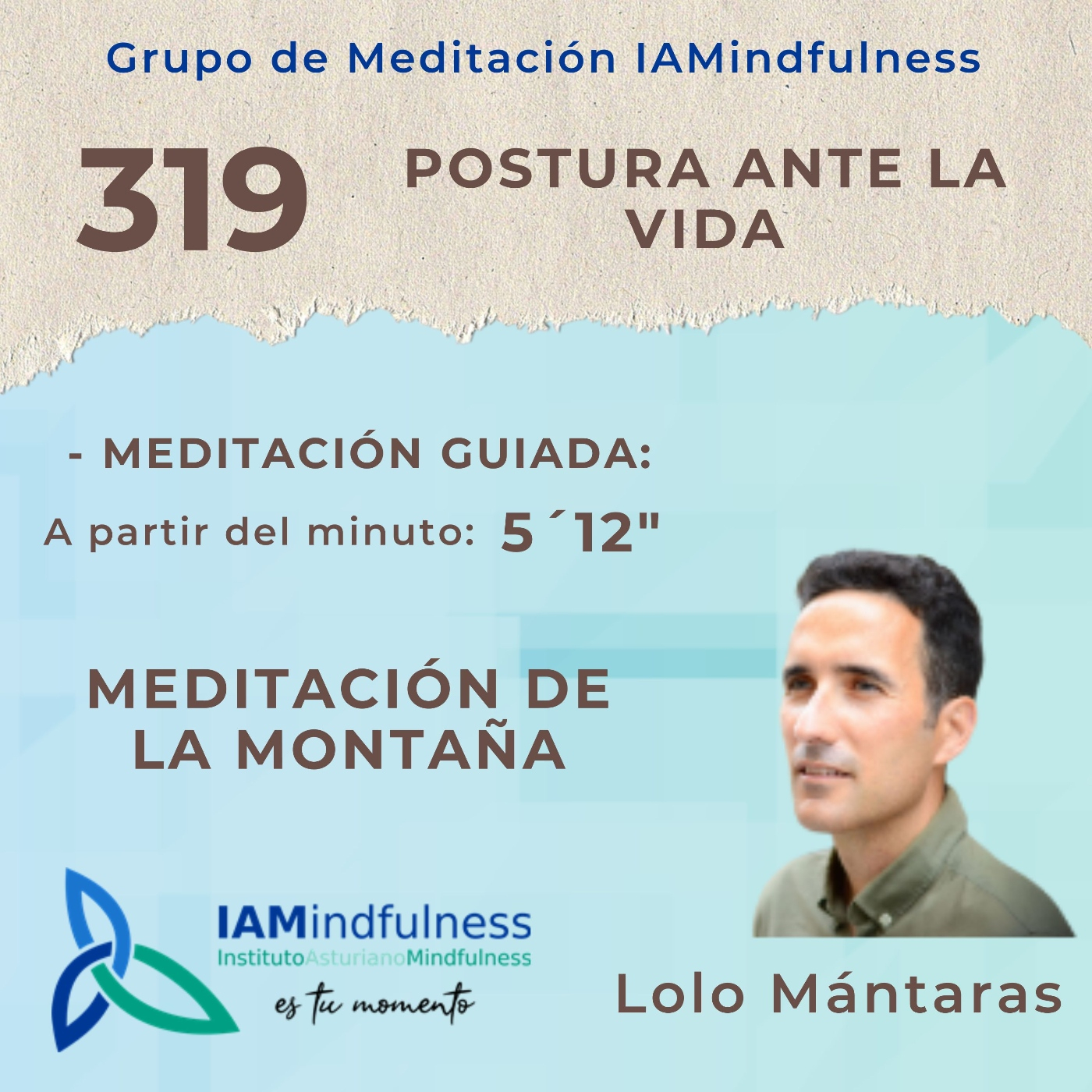 S319 POSTURA ANTE LA VIDA - MEDITACIÓN DE LA MONTAÑA episode artwork