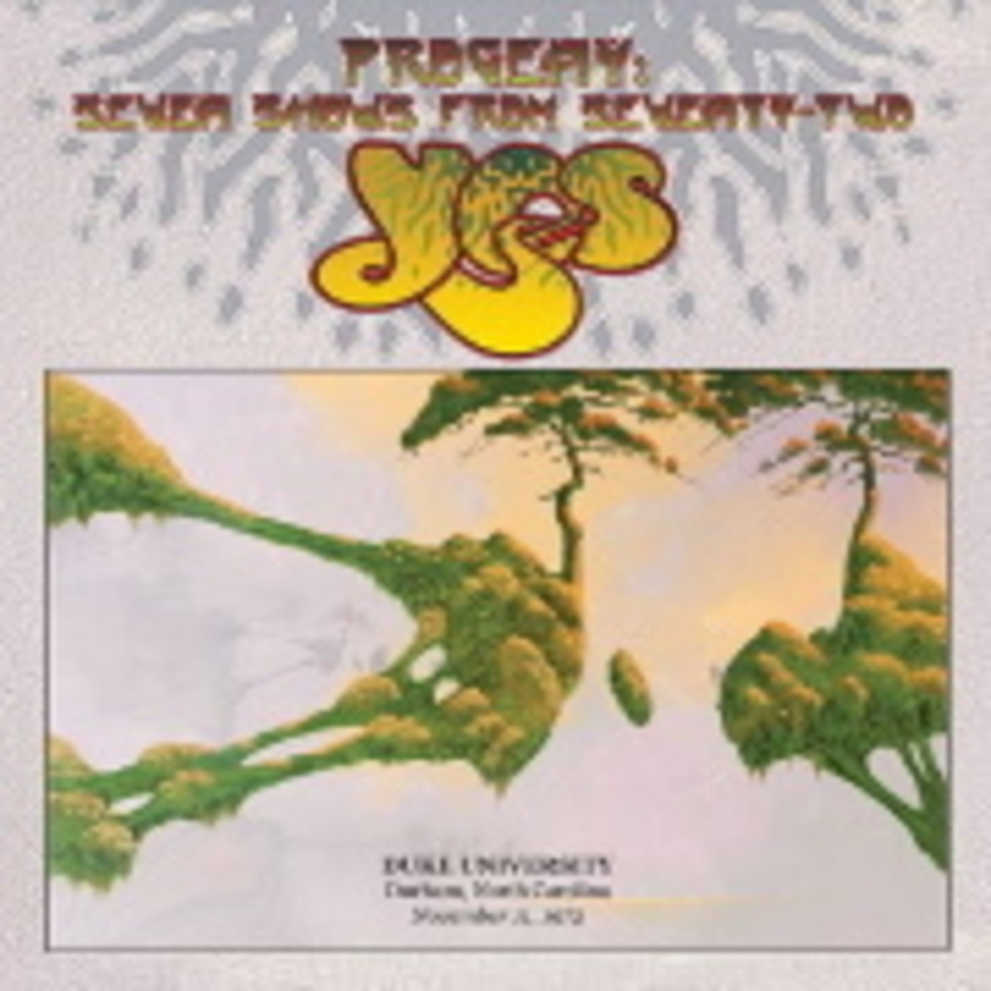 YES - Live at Duke University, Durham, North Carolina, 1972 episode artwork