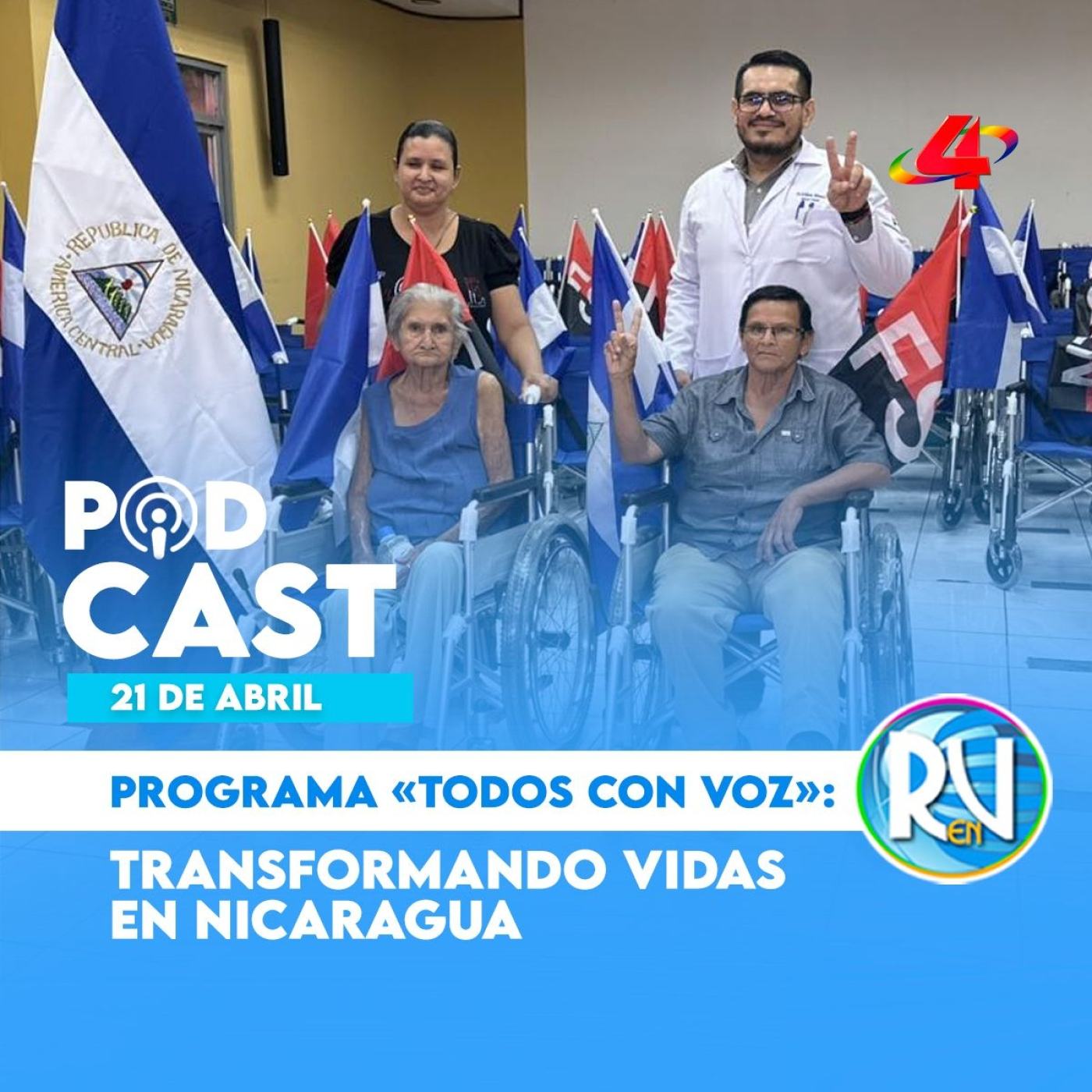 Inicia jornada de carnetización para personas con discapacidad en Nicaragua   | Revista En Vivo episode artwork