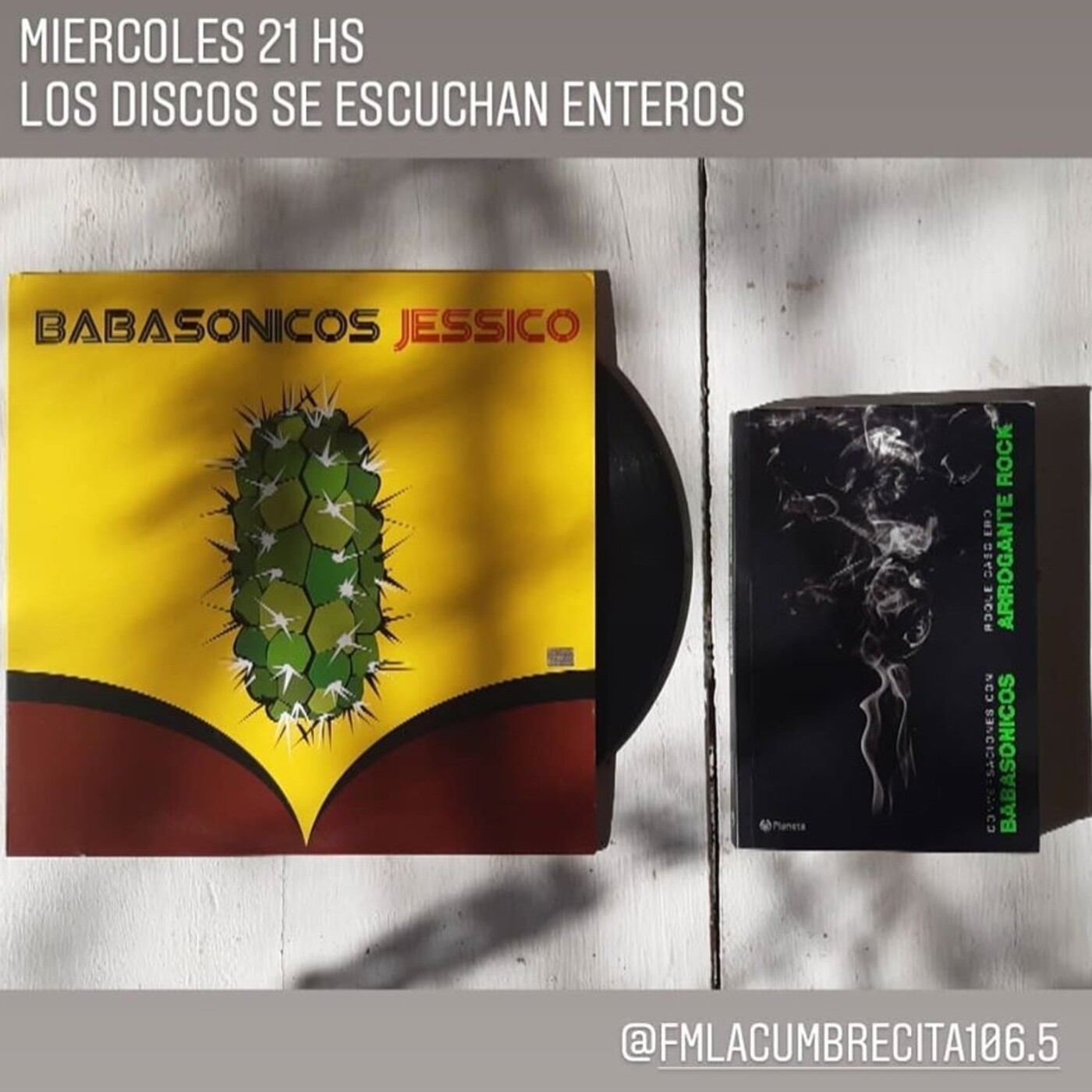 Los discos se escuchan enteros
