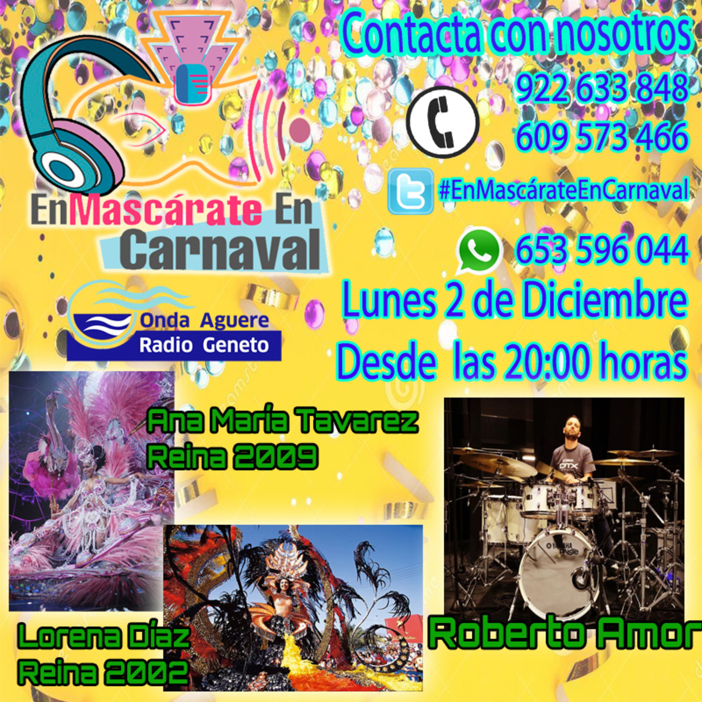 Enmascárate en Carnaval