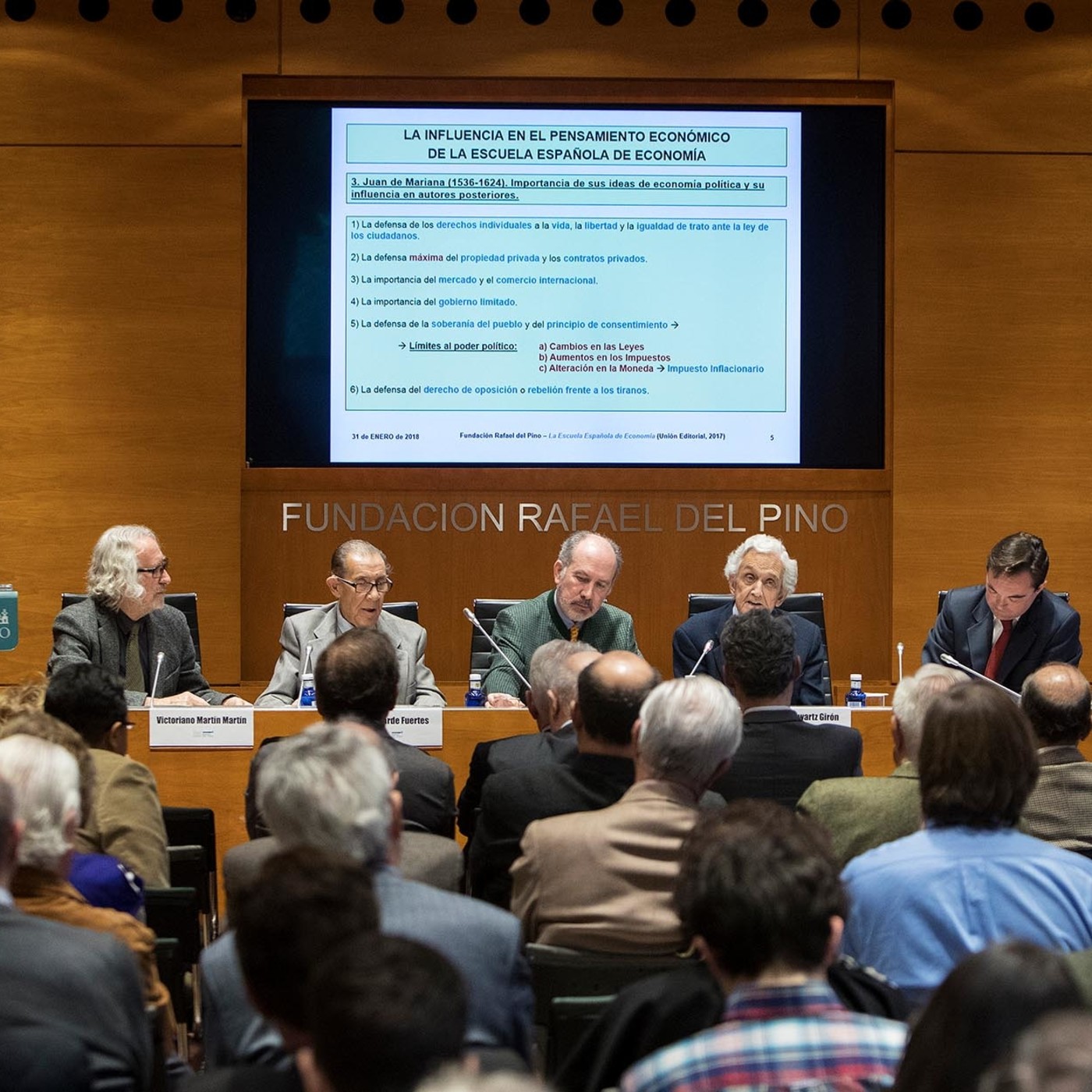 Diálogos y debates Fundación Rafael del Pino