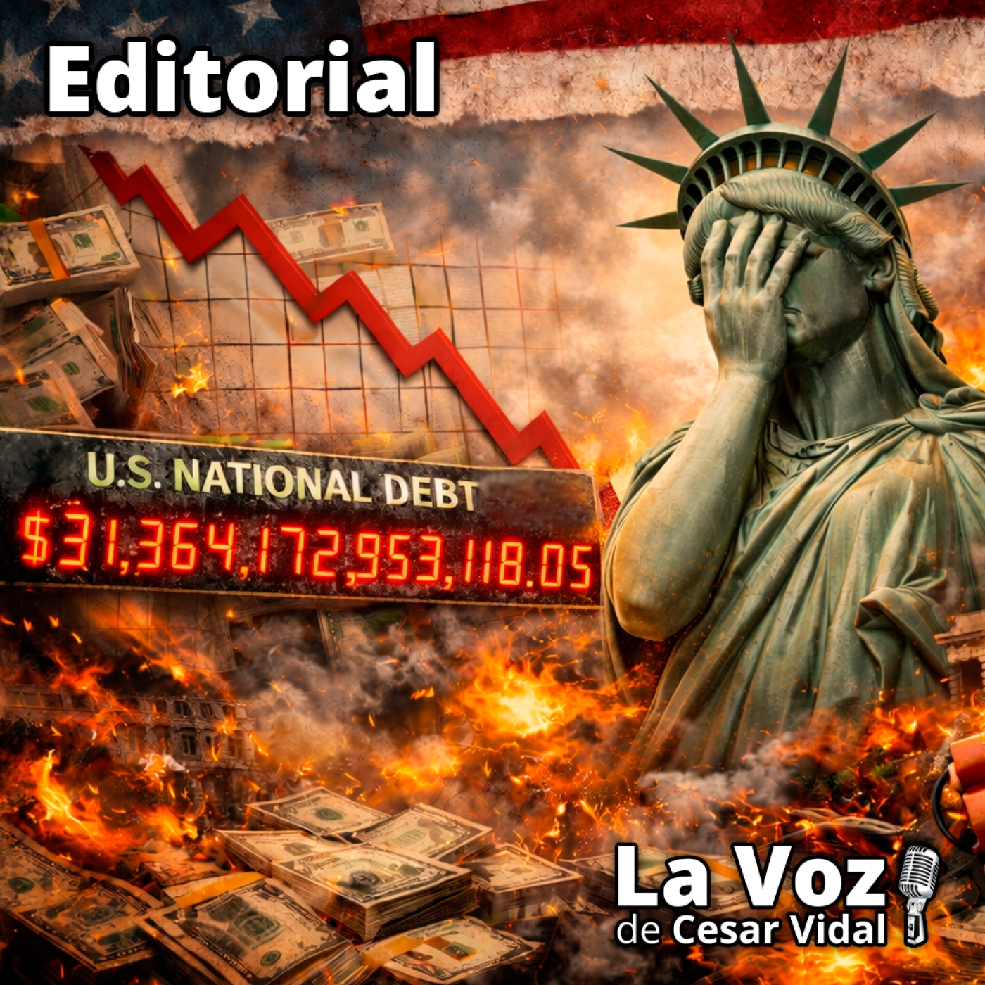 Editorial: El irresistible crecimiento de la deuda de Estados Unidos - 15/04/26 episode artwork